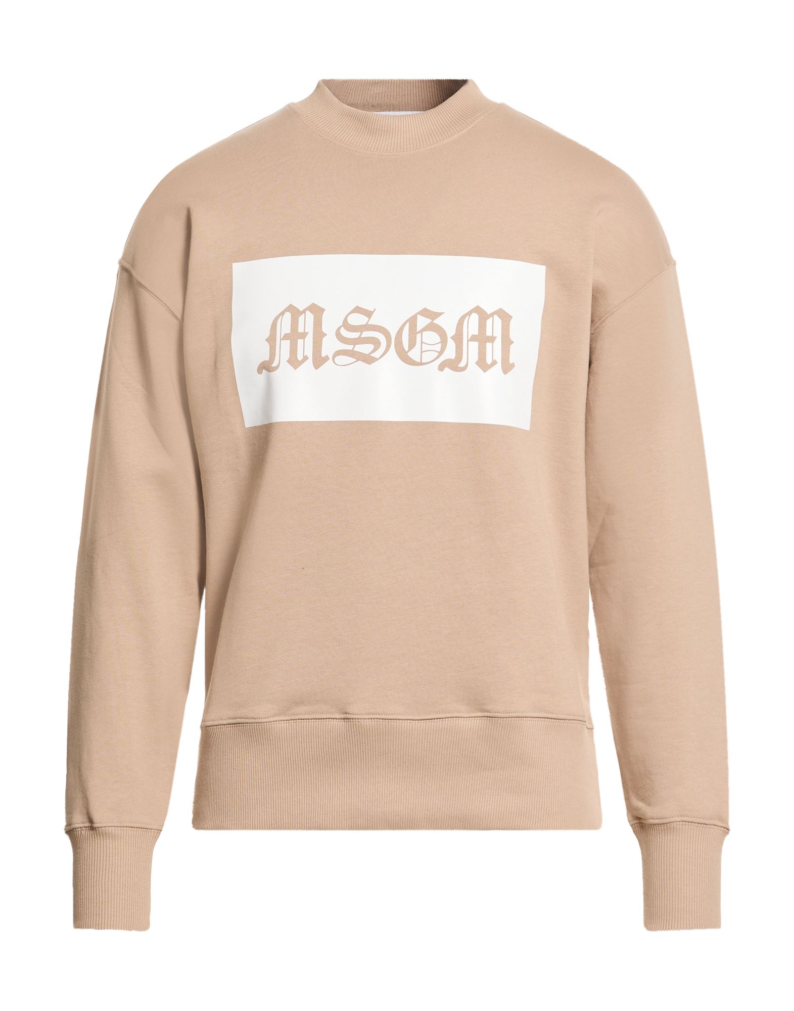 MSGM Sweatshirt Herren Beige von MSGM