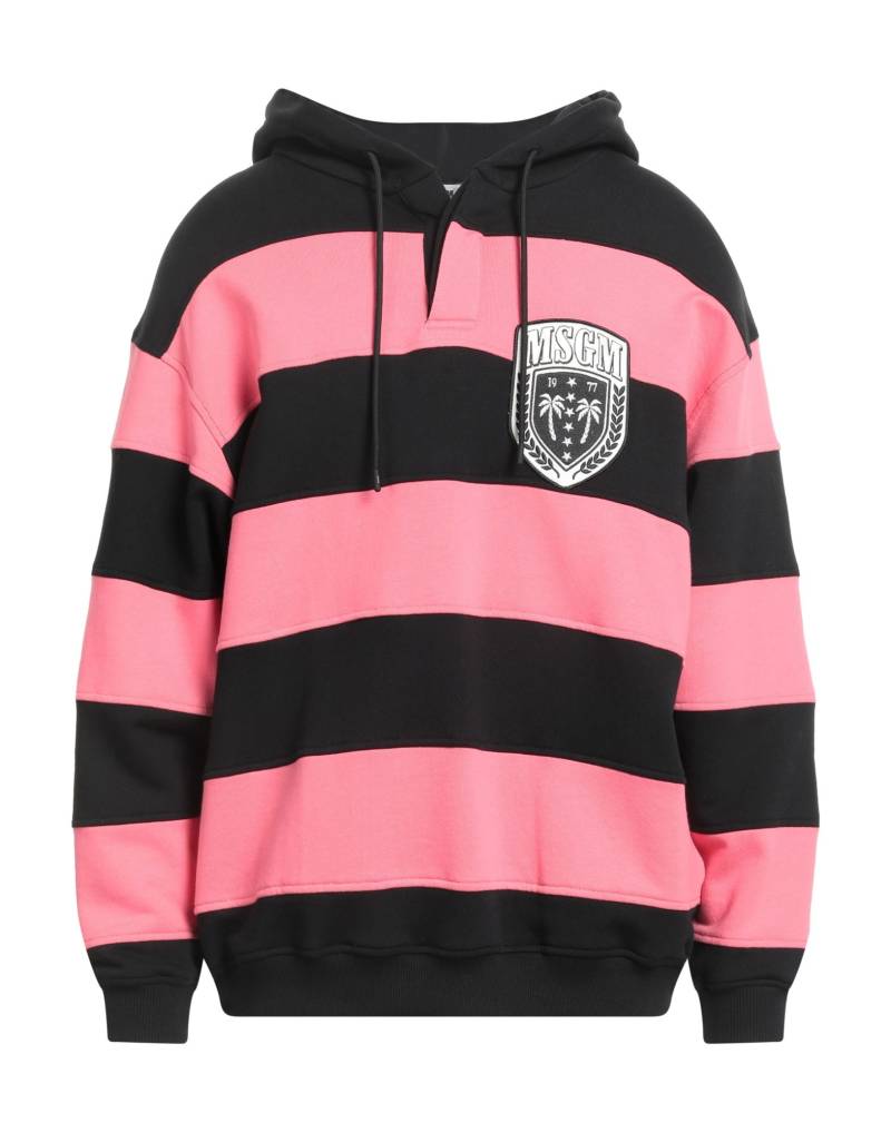 MSGM Sweatshirt Herren Fuchsia von MSGM