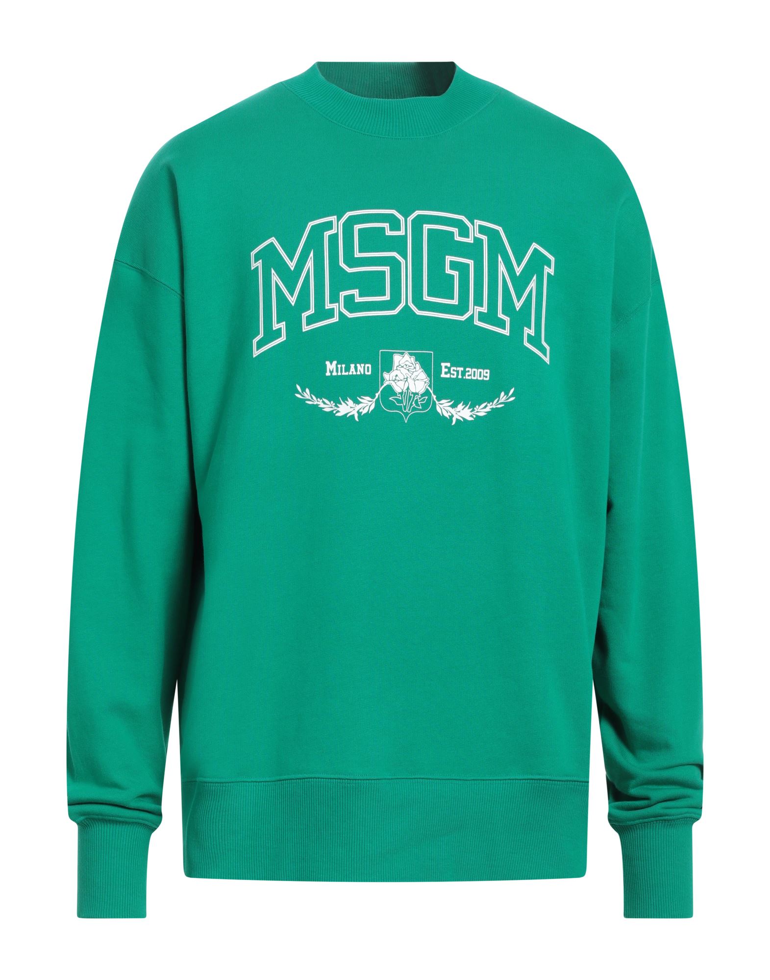 MSGM Sweatshirt Herren Grün von MSGM