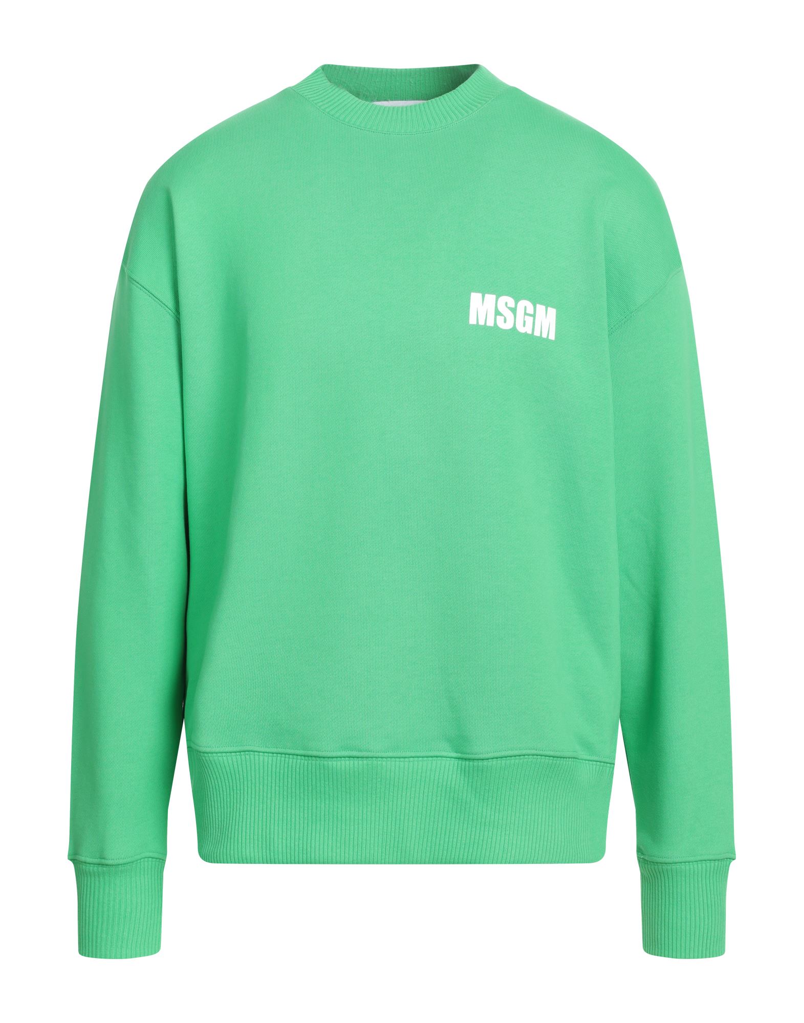 MSGM Sweatshirt Herren Grün von MSGM