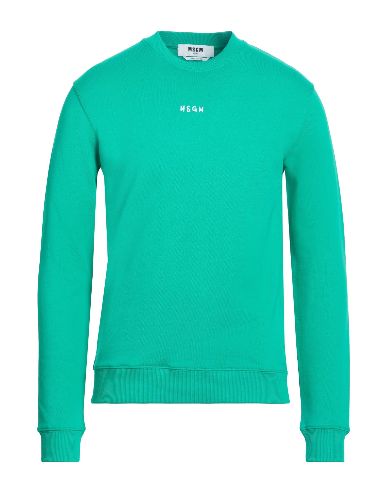 MSGM Sweatshirt Herren Grün von MSGM