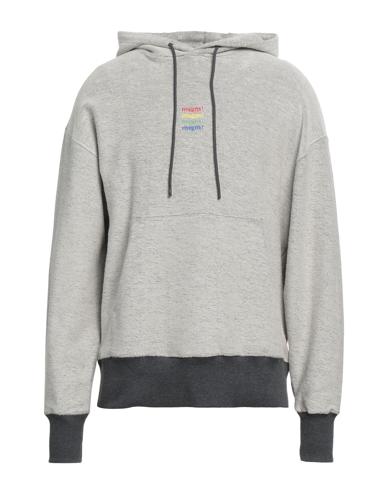 MSGM Sweatshirt Herren Hellgrau von MSGM