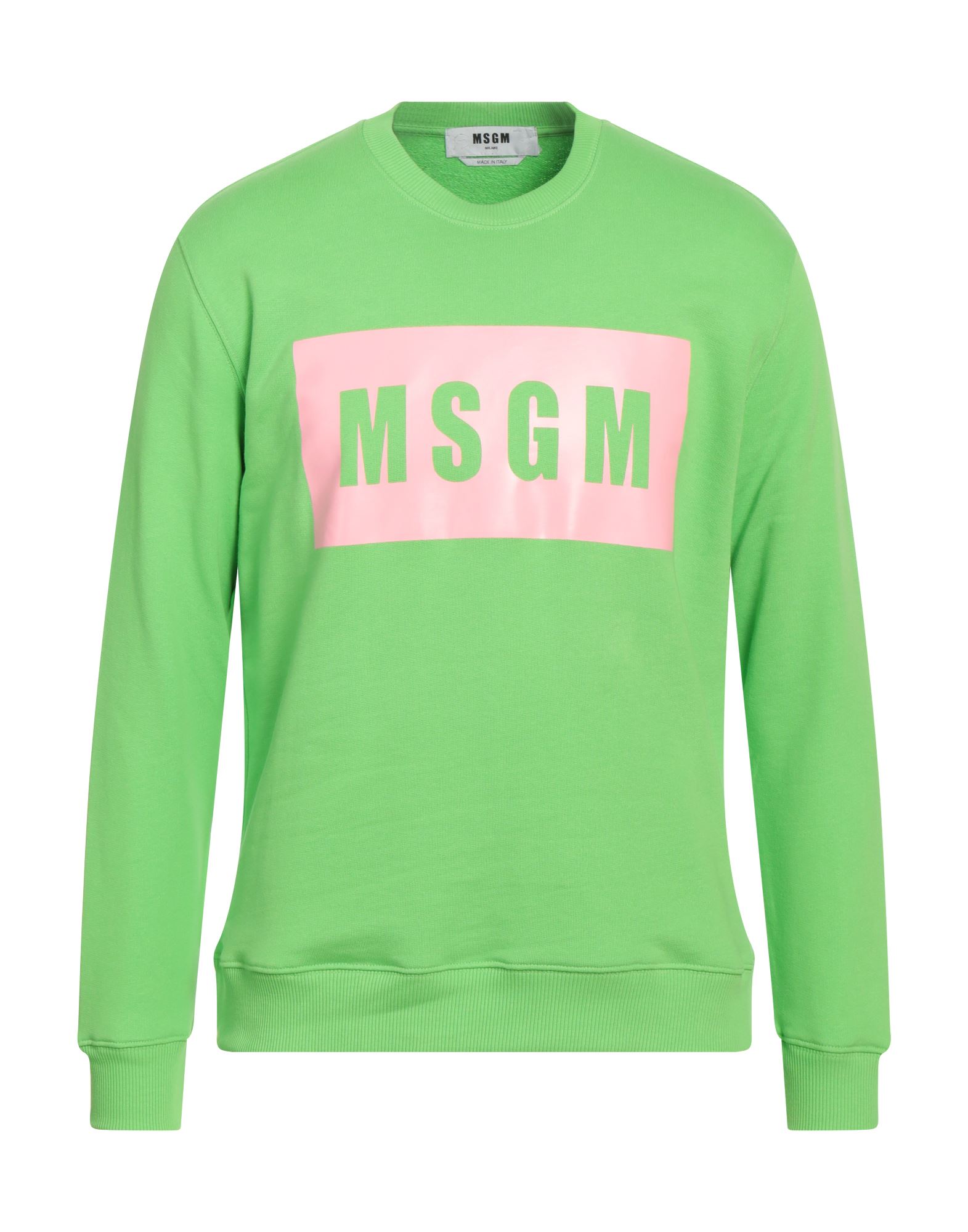 MSGM Sweatshirt Herren Hellgrün von MSGM