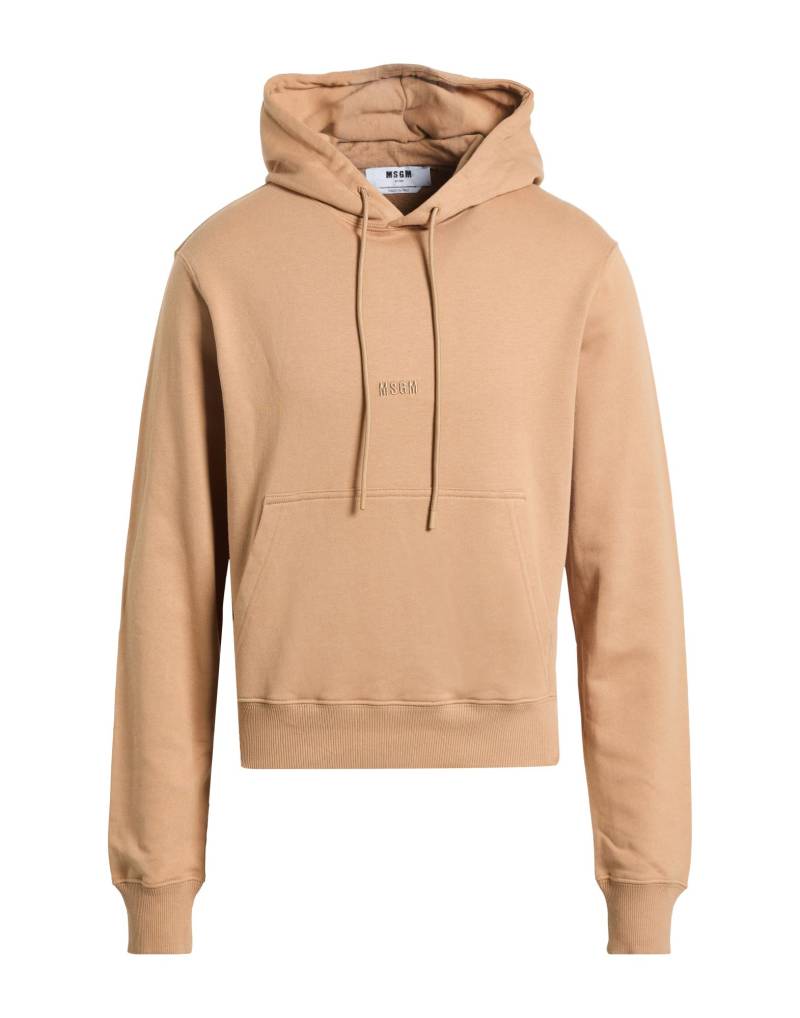 MSGM Sweatshirt Herren Kamel von MSGM