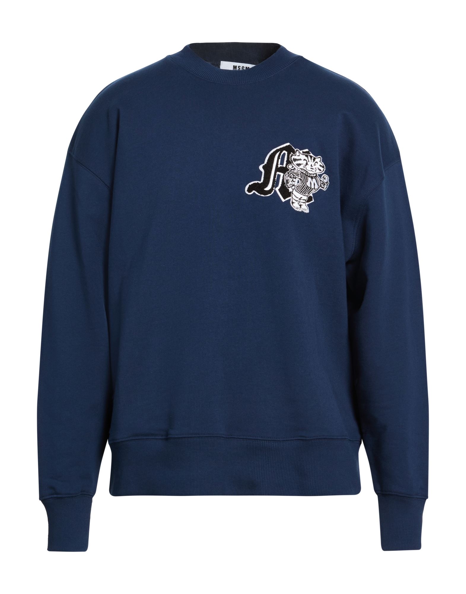 MSGM Sweatshirt Herren Marineblau von MSGM