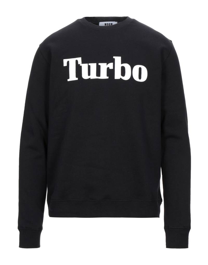 MSGM Sweatshirt Herren Schwarz von MSGM