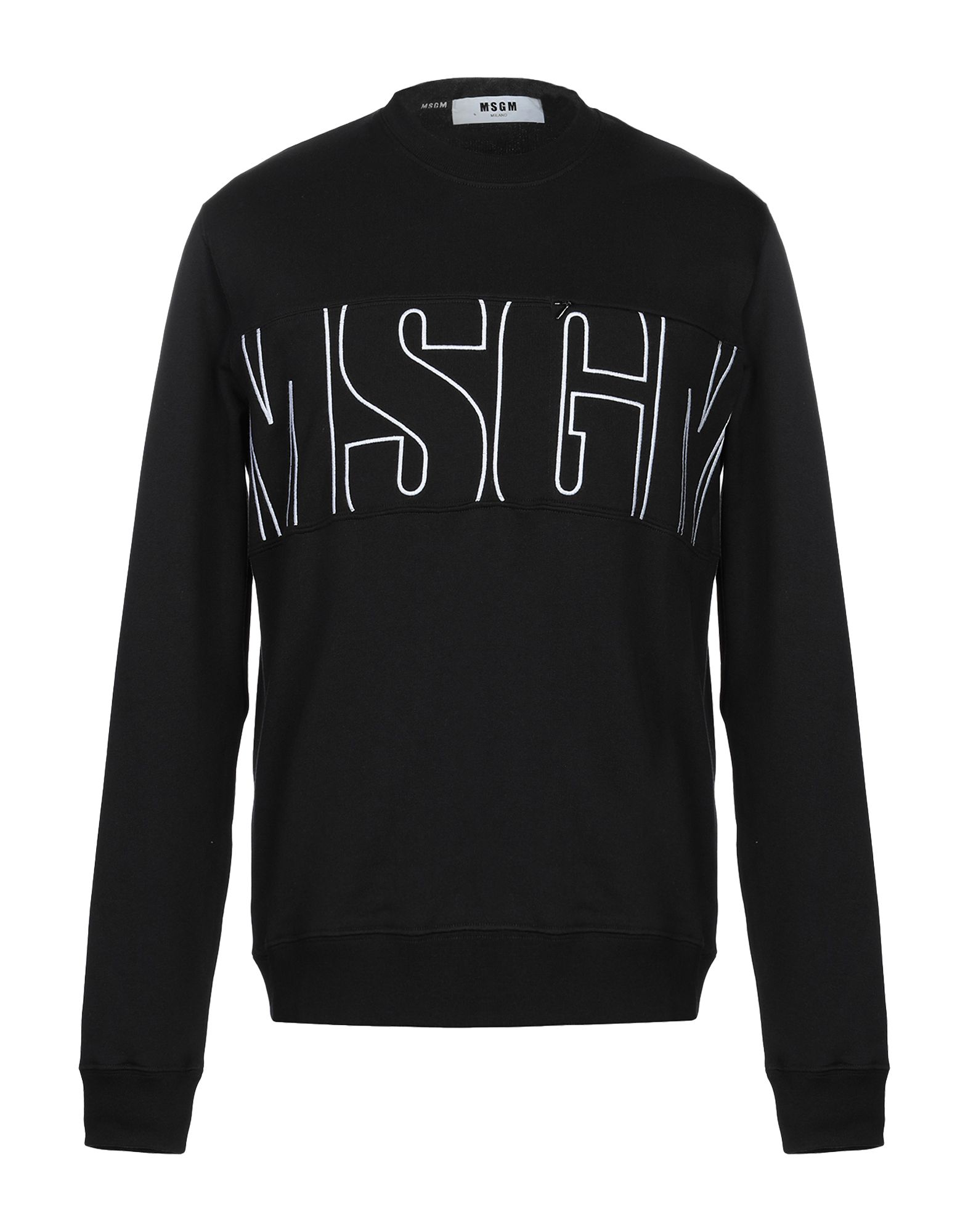 MSGM Sweatshirt Herren Schwarz von MSGM