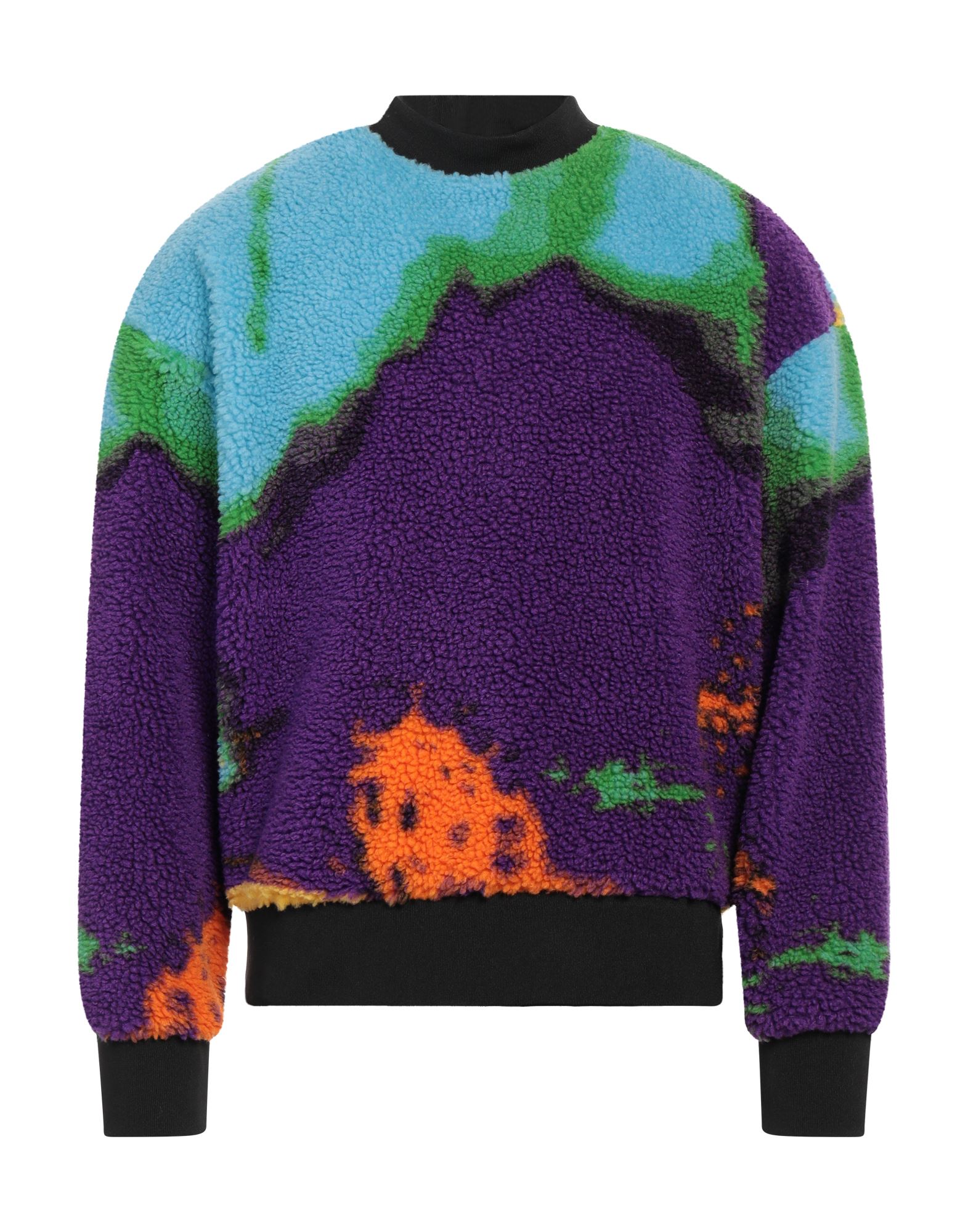 MSGM Sweatshirt Herren Violett von MSGM