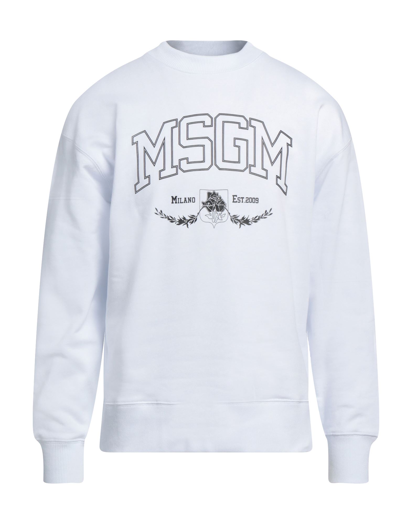 MSGM Sweatshirt Herren Weiß von MSGM