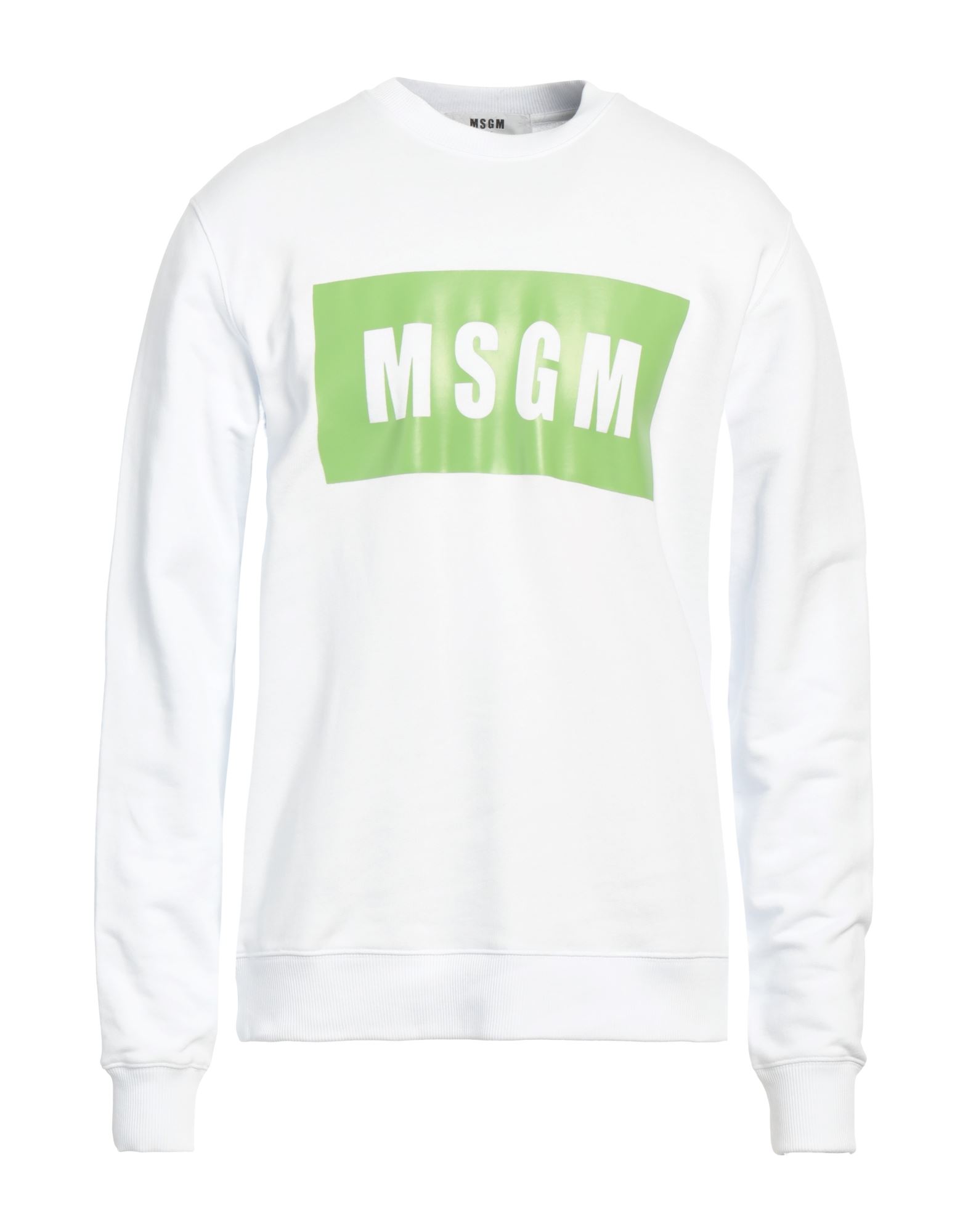 MSGM Sweatshirt Herren Weiß von MSGM