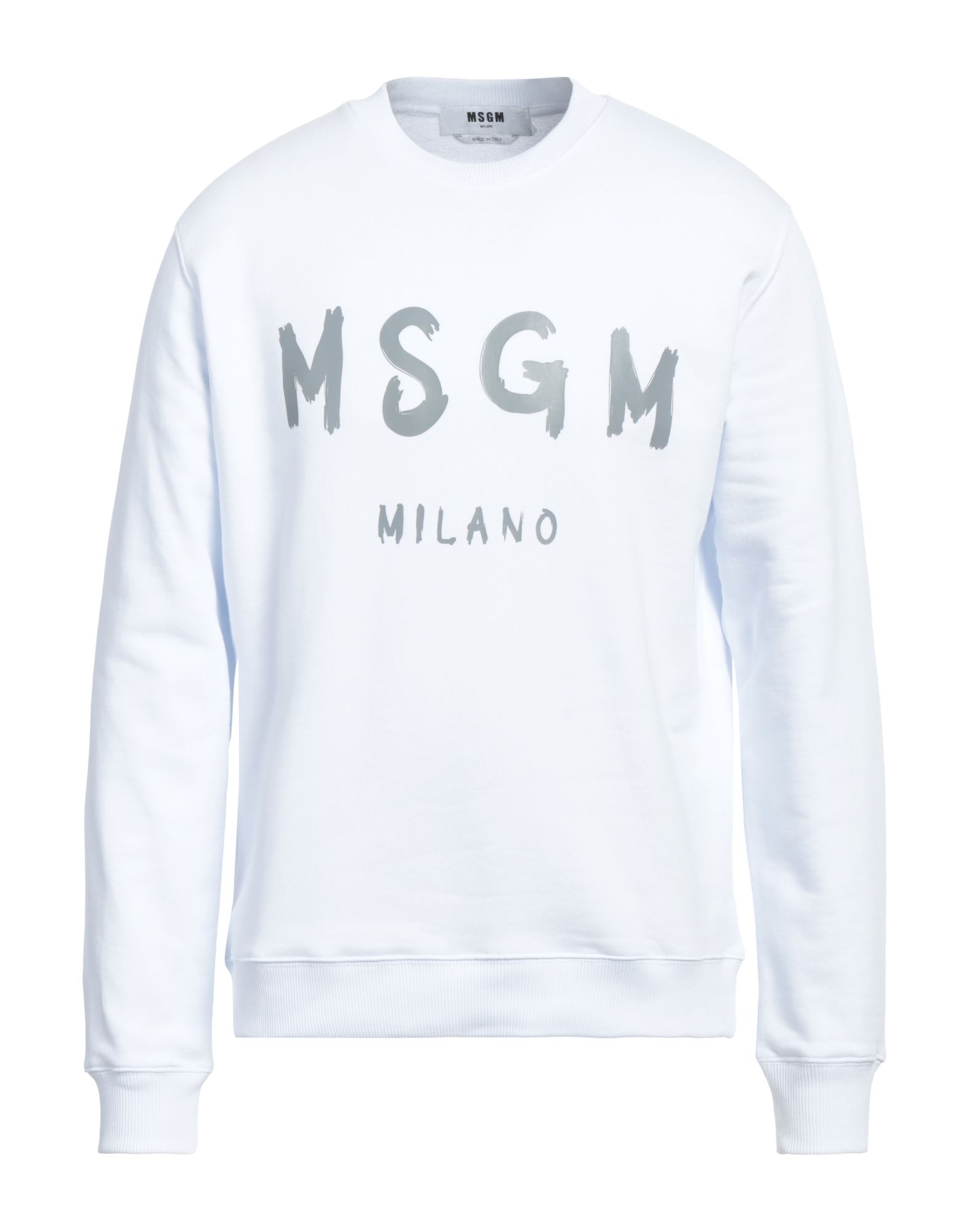 MSGM Sweatshirt Herren Weiß von MSGM