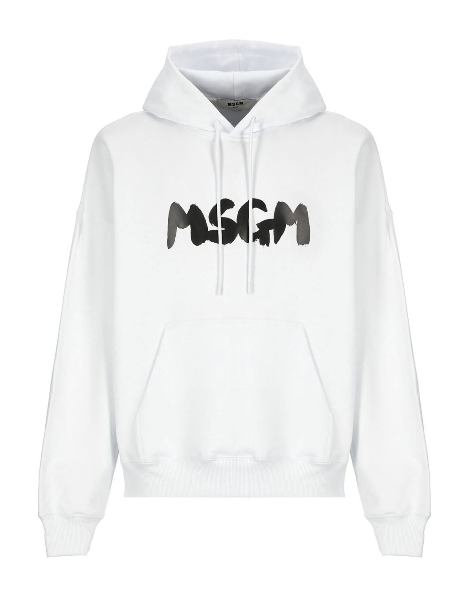 MSGM Sweatshirt Herren Weiß von MSGM