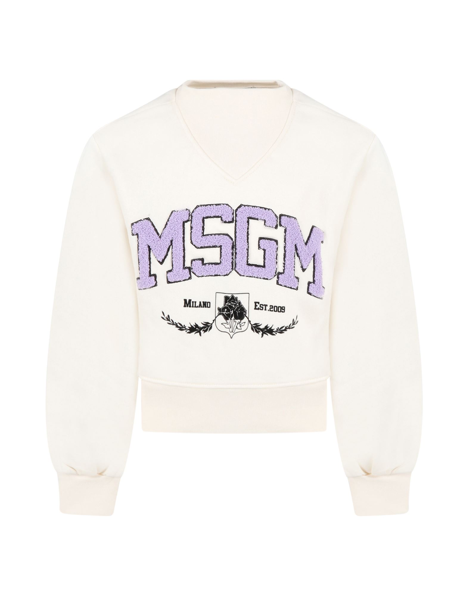 MSGM Sweatshirt Kinder Beige von MSGM