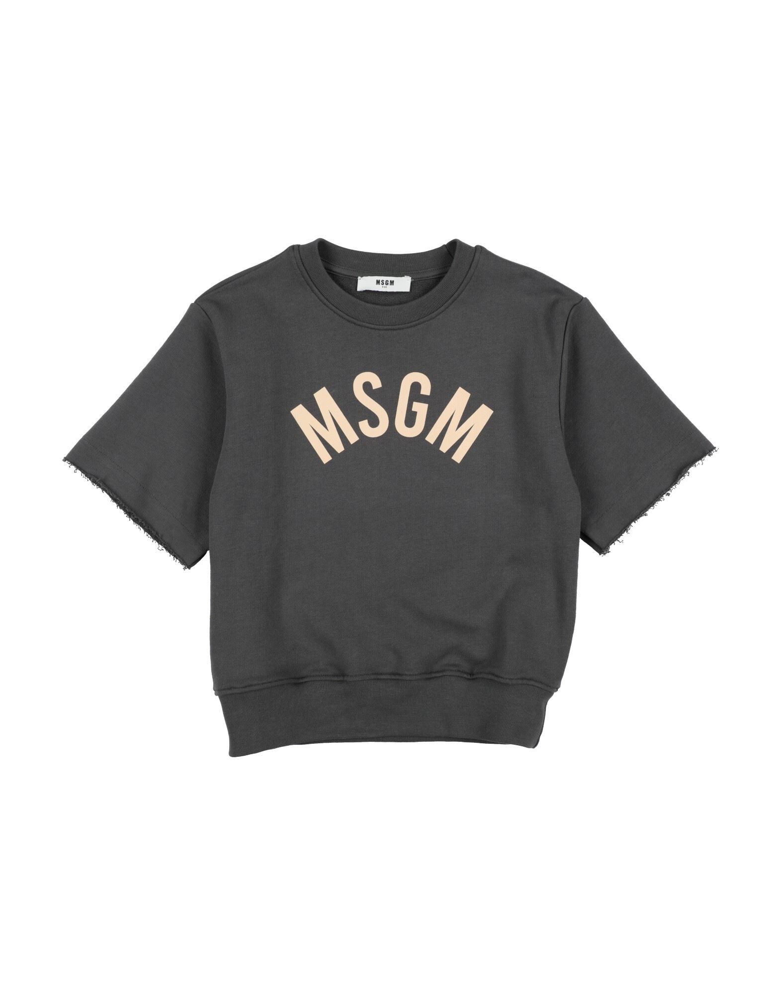 MSGM Sweatshirt Kinder Braungrau von MSGM