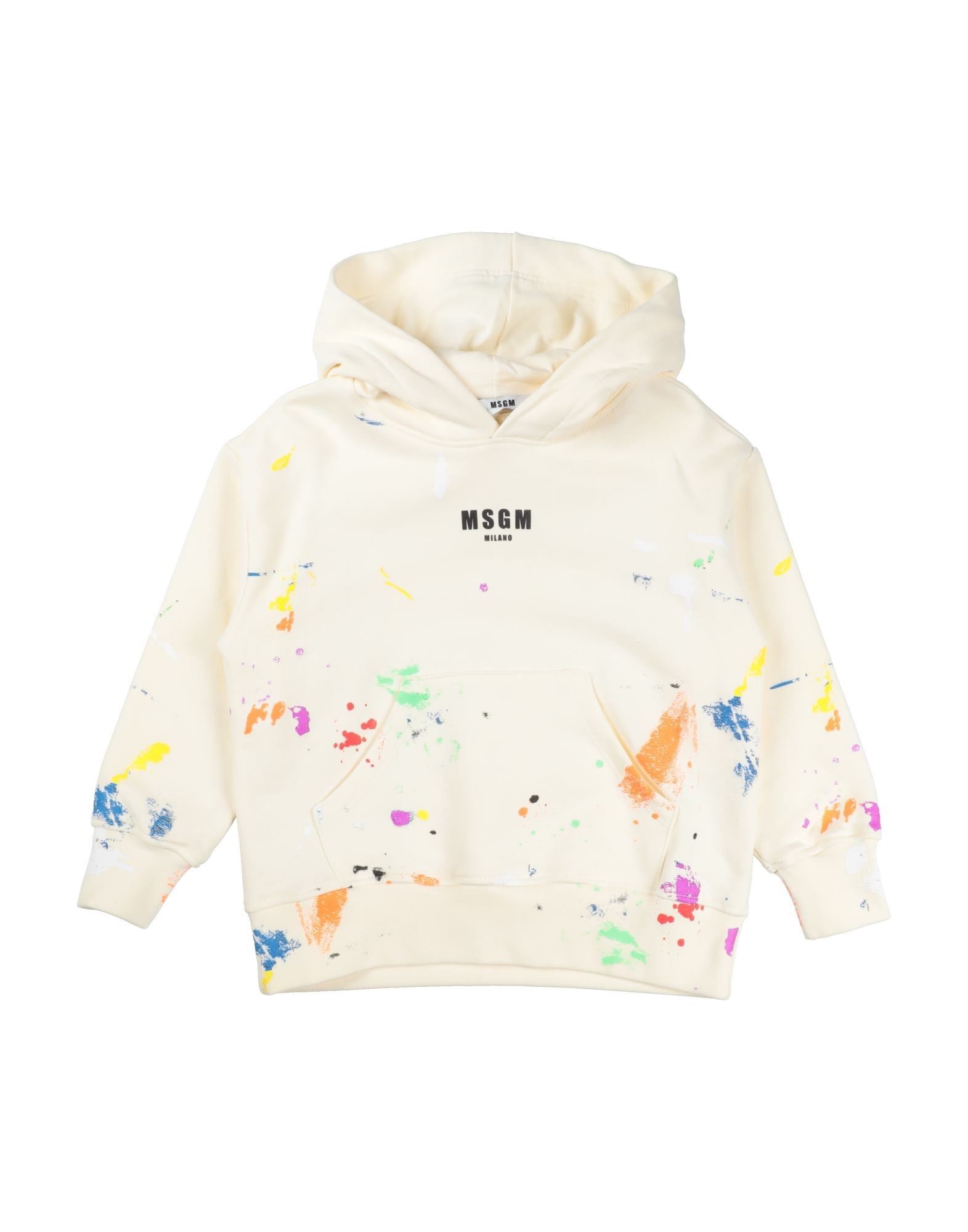 MSGM Sweatshirt Kinder Elfenbein von MSGM