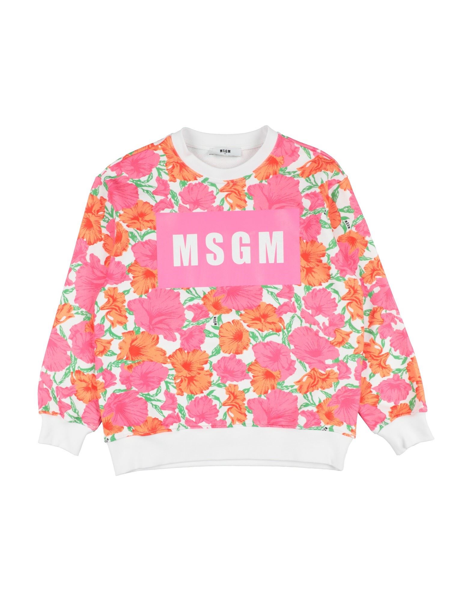 MSGM Sweatshirt Kinder Fuchsia von MSGM