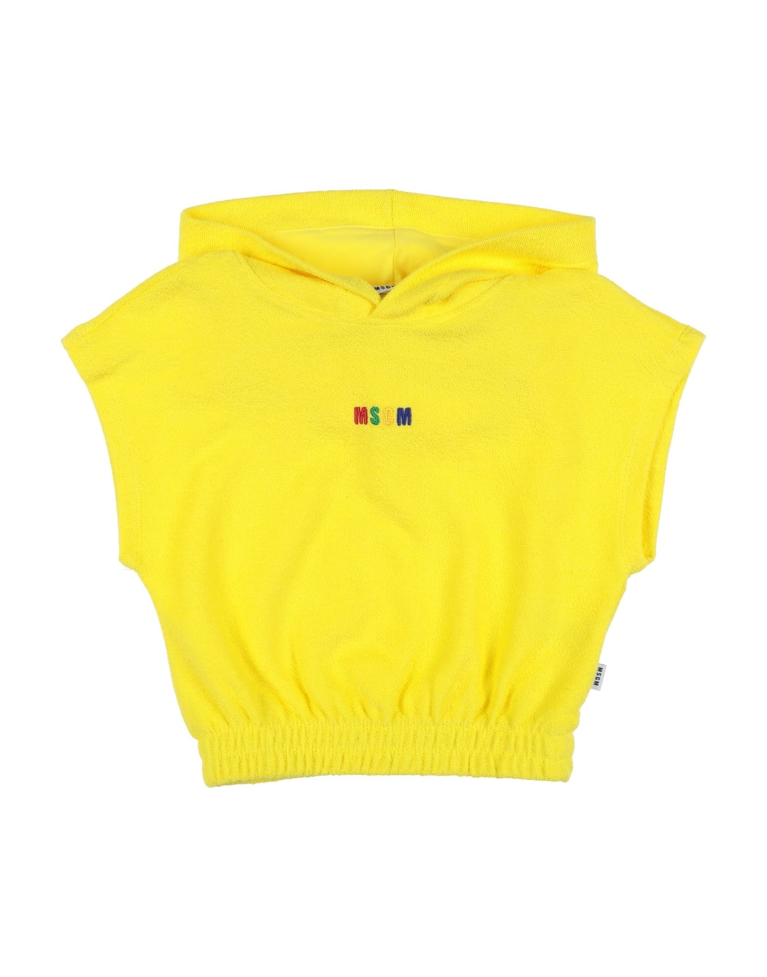 MSGM Sweatshirt Kinder Gelb von MSGM