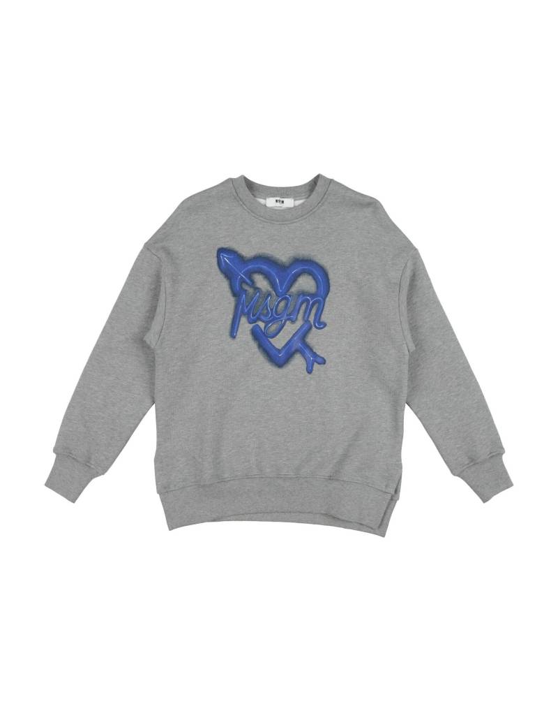 MSGM Sweatshirt Kinder Grau von MSGM