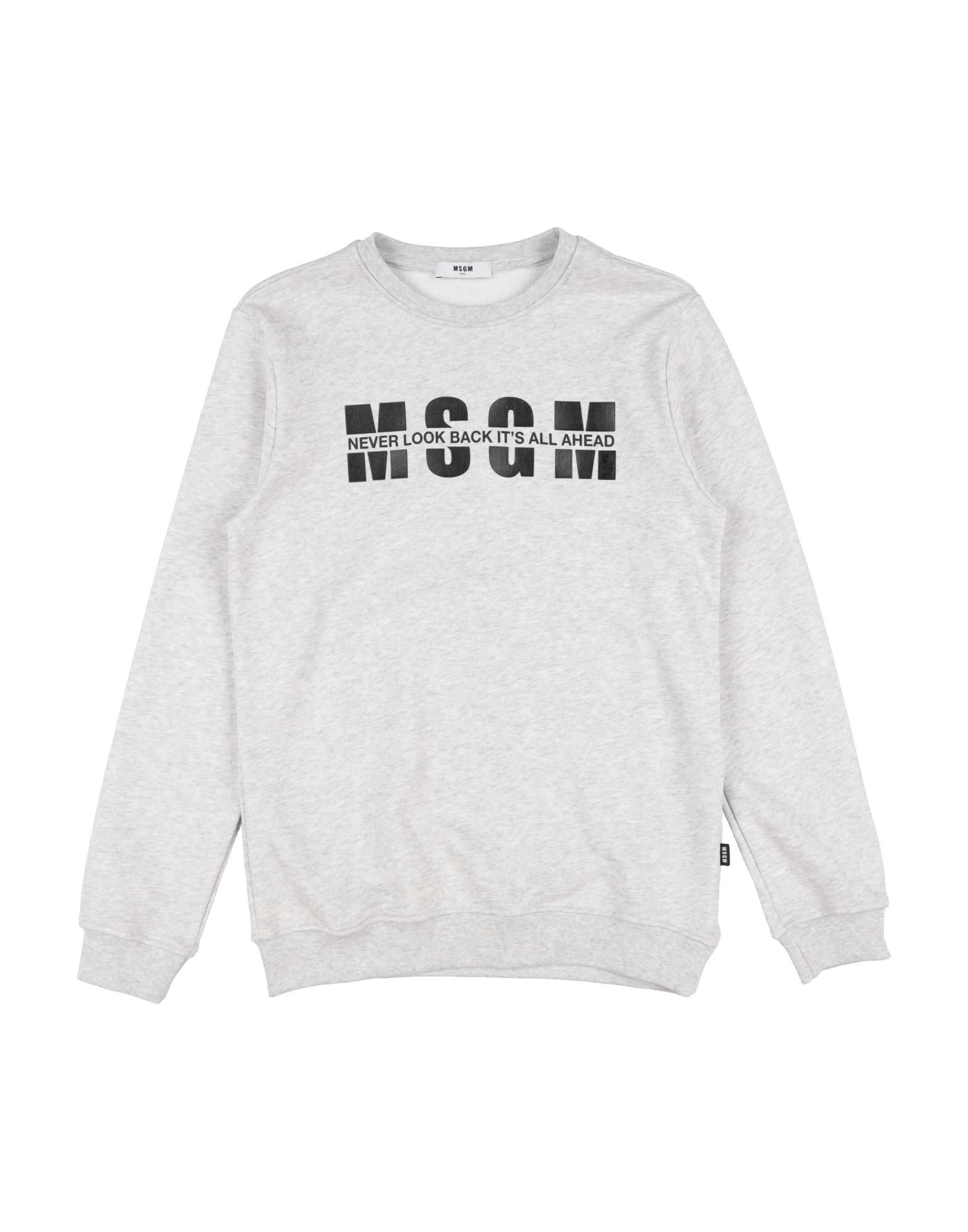 MSGM Sweatshirt Kinder Hellgrau von MSGM