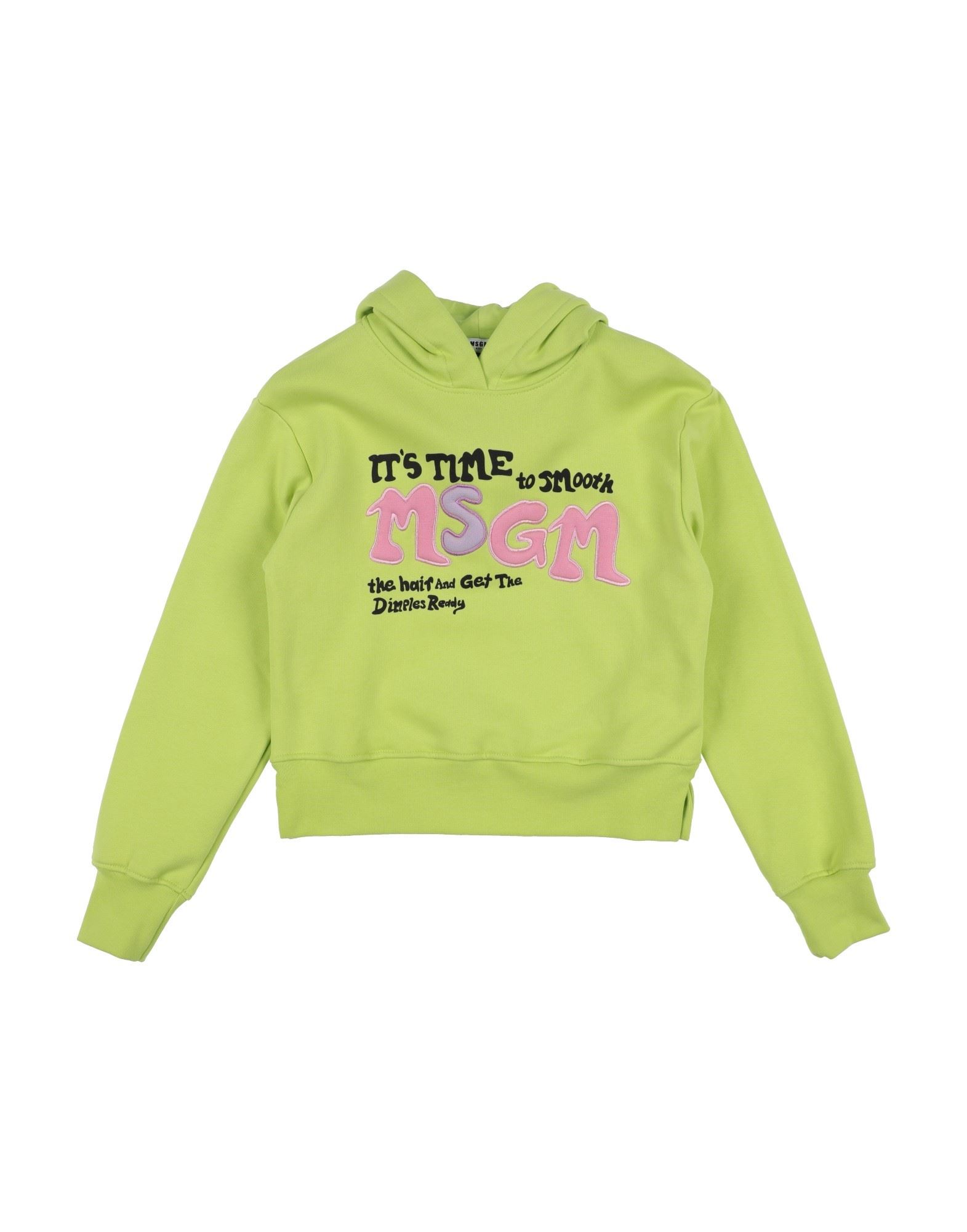 MSGM Sweatshirt Kinder Hellgrün von MSGM