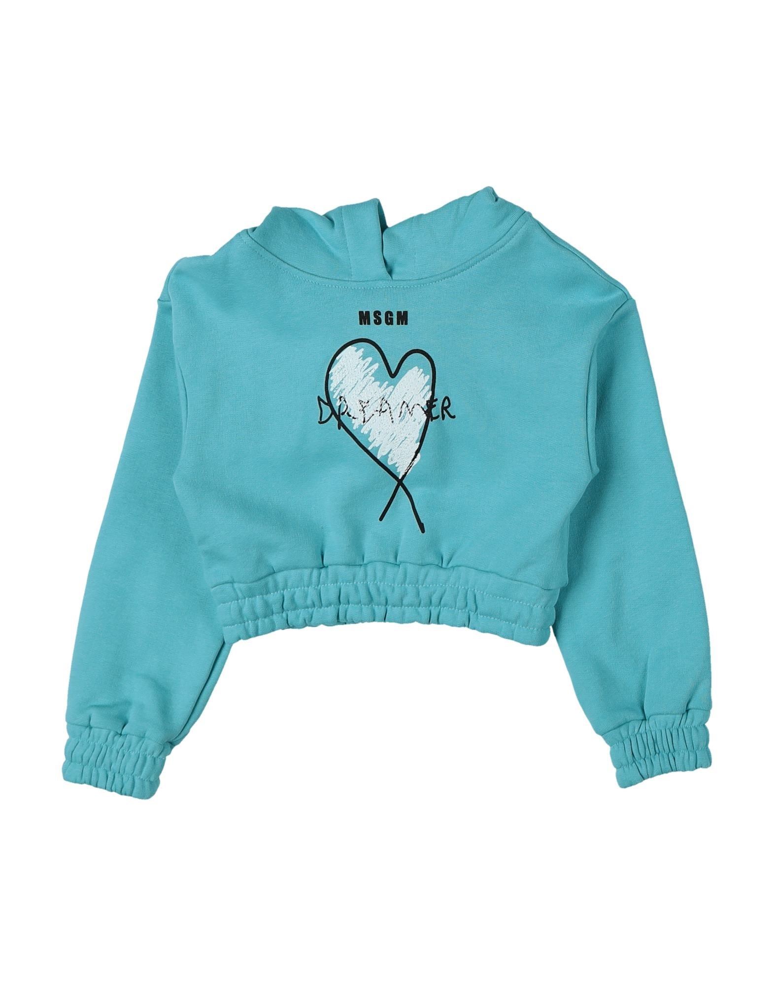 MSGM Sweatshirt Kinder Himmelblau von MSGM