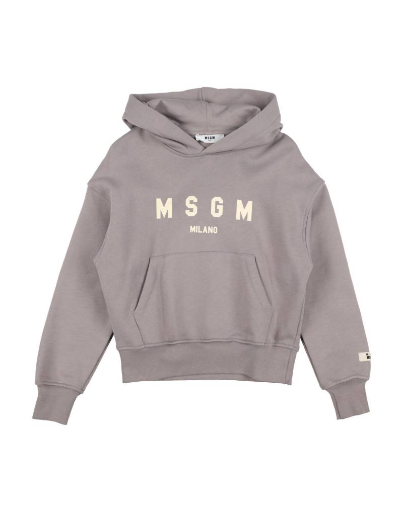 MSGM Sweatshirt Kinder Maulwurfsgrau von MSGM