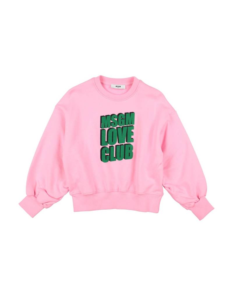 MSGM Sweatshirt Kinder Rosa von MSGM