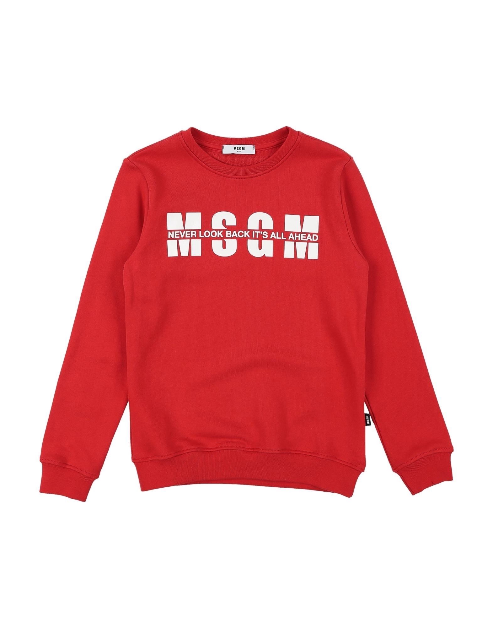 MSGM Sweatshirt Kinder Rot von MSGM