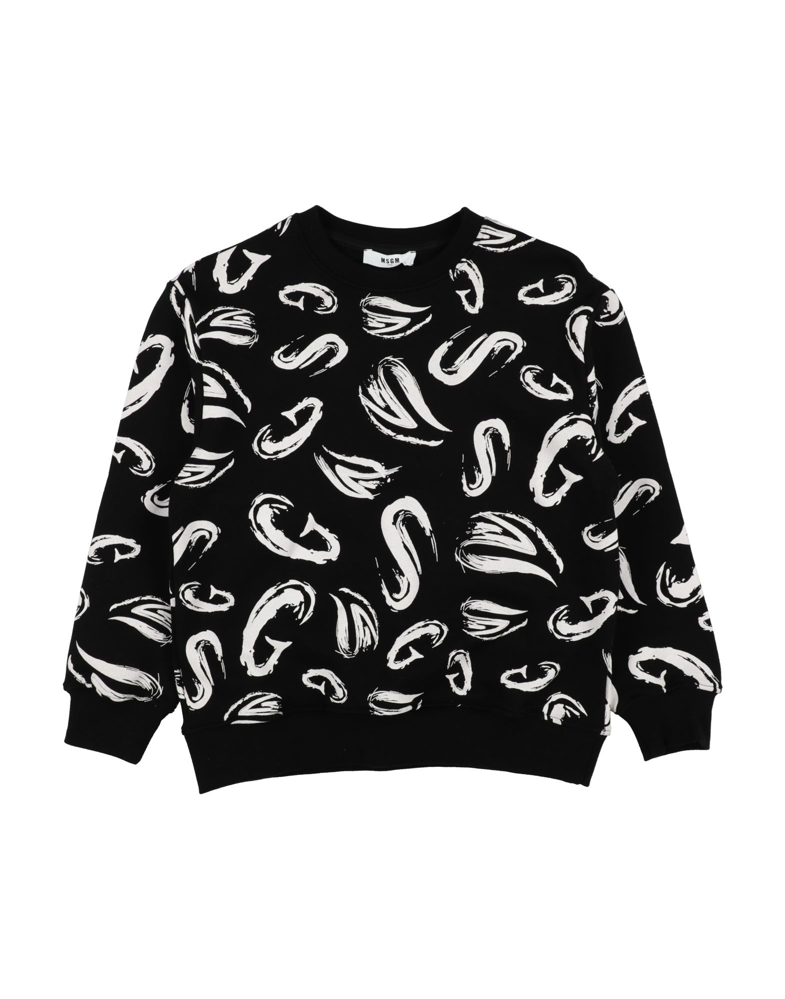 MSGM Sweatshirt Kinder Schwarz von MSGM