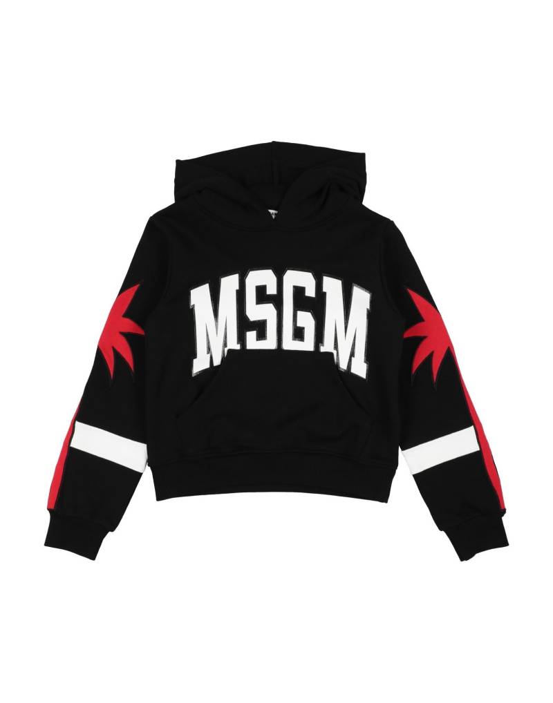 MSGM Sweatshirt Kinder Schwarz von MSGM