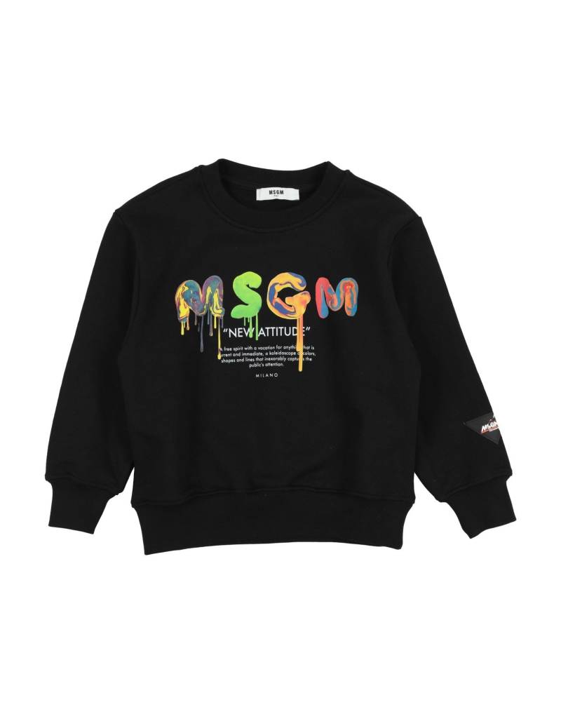 MSGM Sweatshirt Kinder Schwarz von MSGM