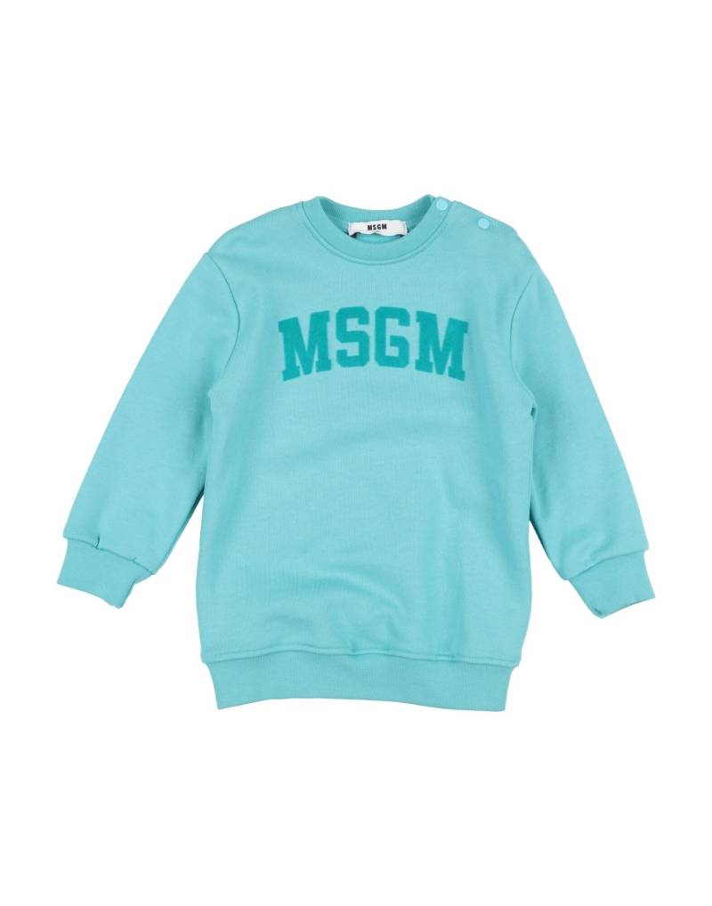 MSGM Sweatshirt Kinder Tūrkis von MSGM