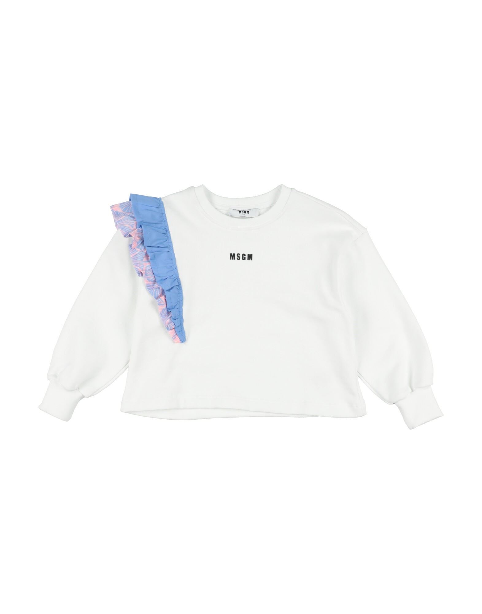 MSGM Sweatshirt Kinder Weiß von MSGM