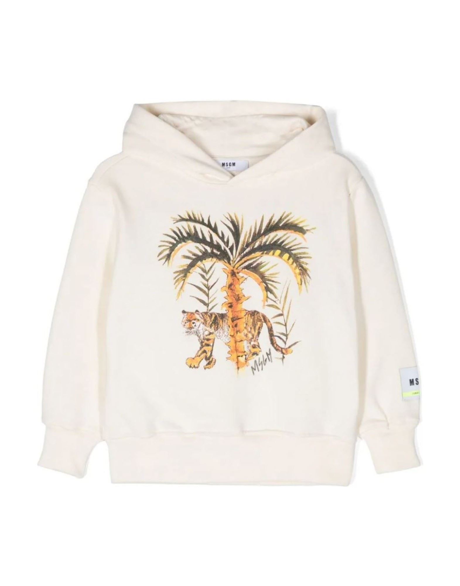 MSGM Sweatshirt Kinder Weiß von MSGM