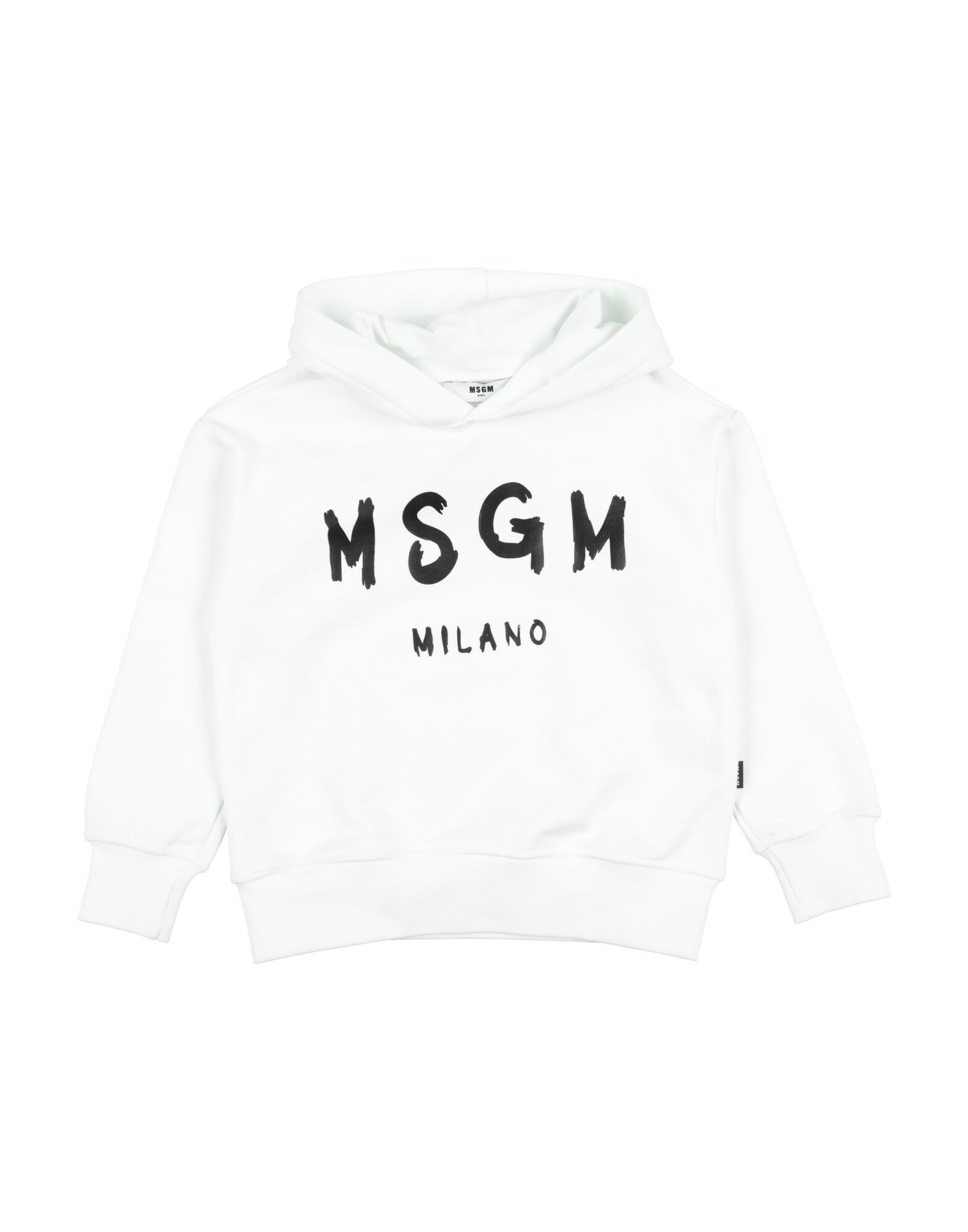 MSGM Sweatshirt Kinder Weiß von MSGM
