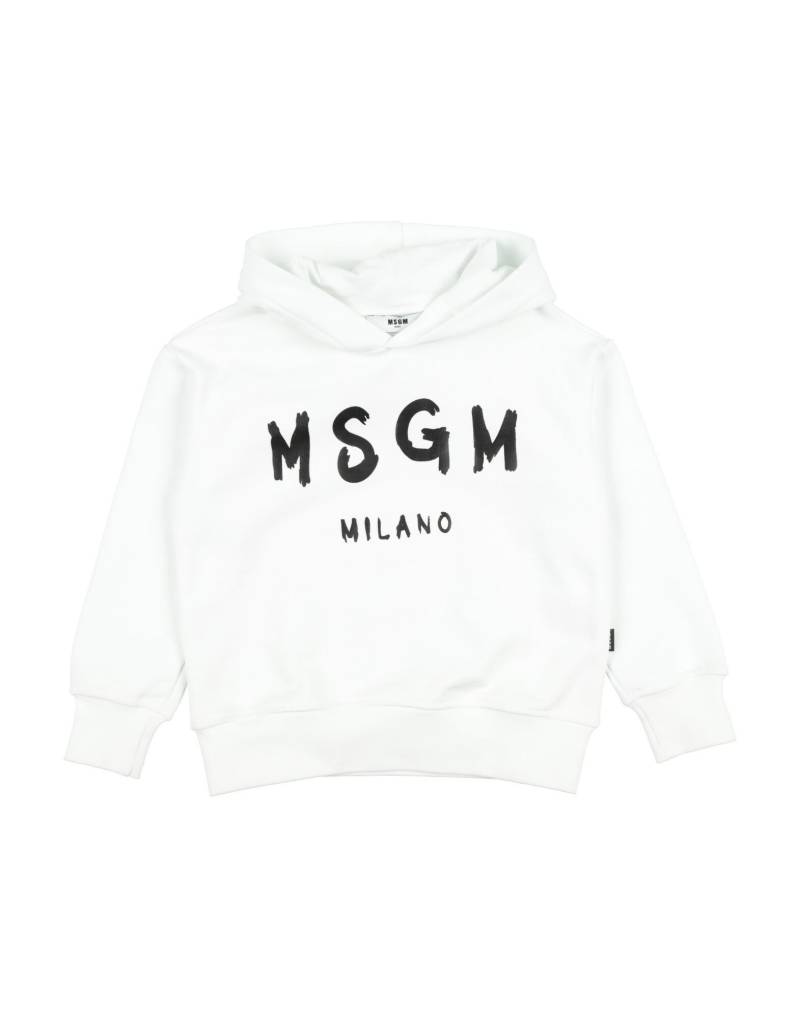 MSGM Sweatshirt Kinder Weiß von MSGM