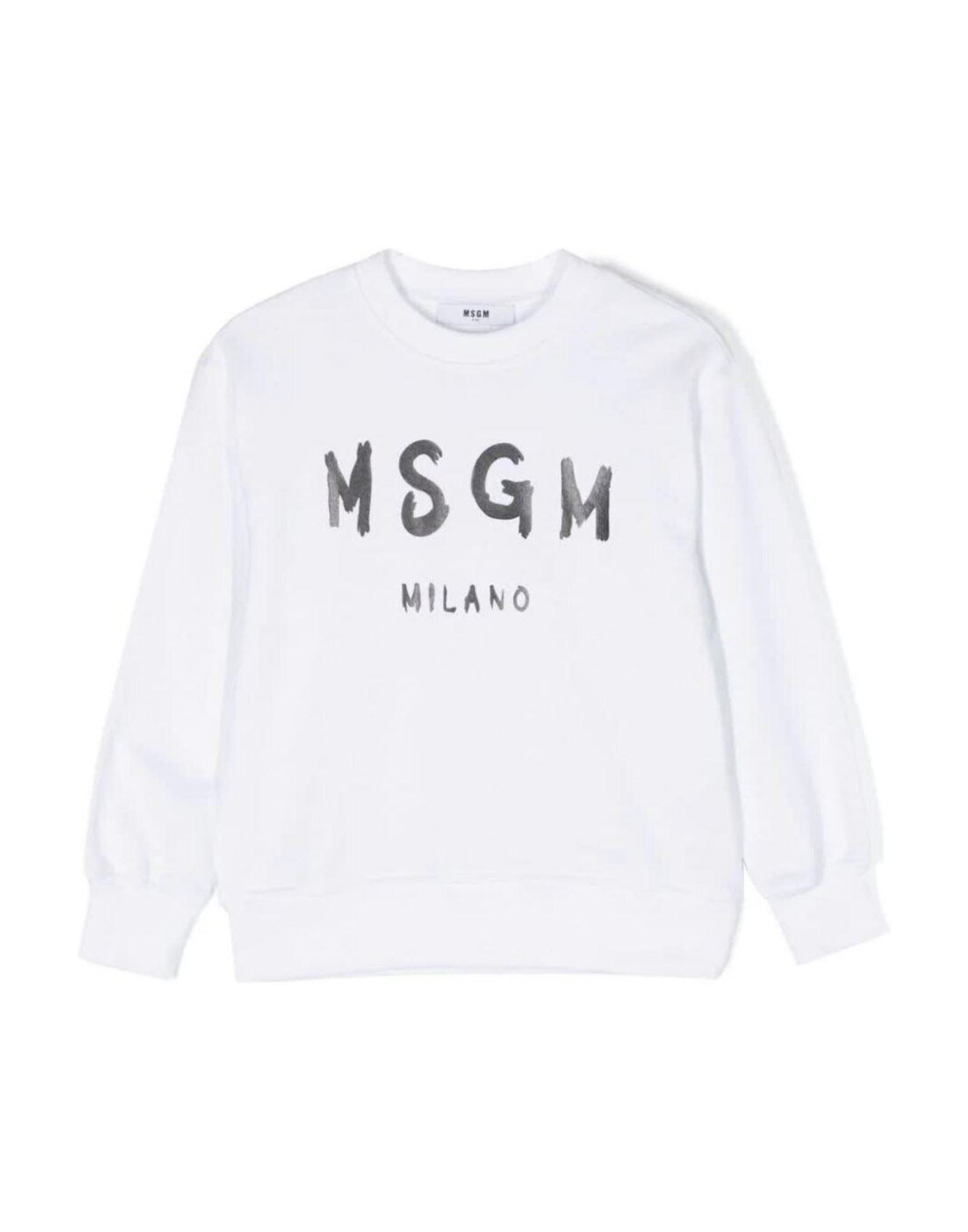 MSGM Sweatshirt Kinder Weiß von MSGM