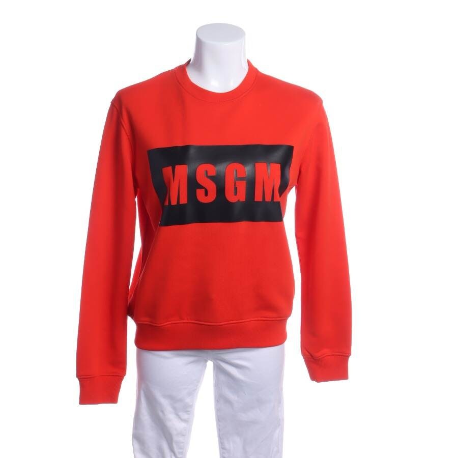 MSGM Sweatshirt XS Rot von MSGM