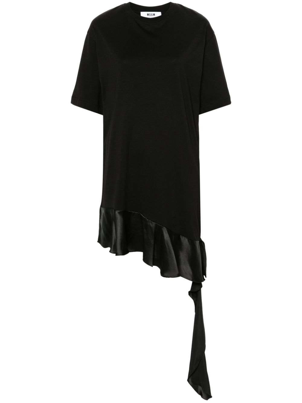 MSGM T-Shirtkleid mit kurzen Ärmeln - Schwarz von MSGM