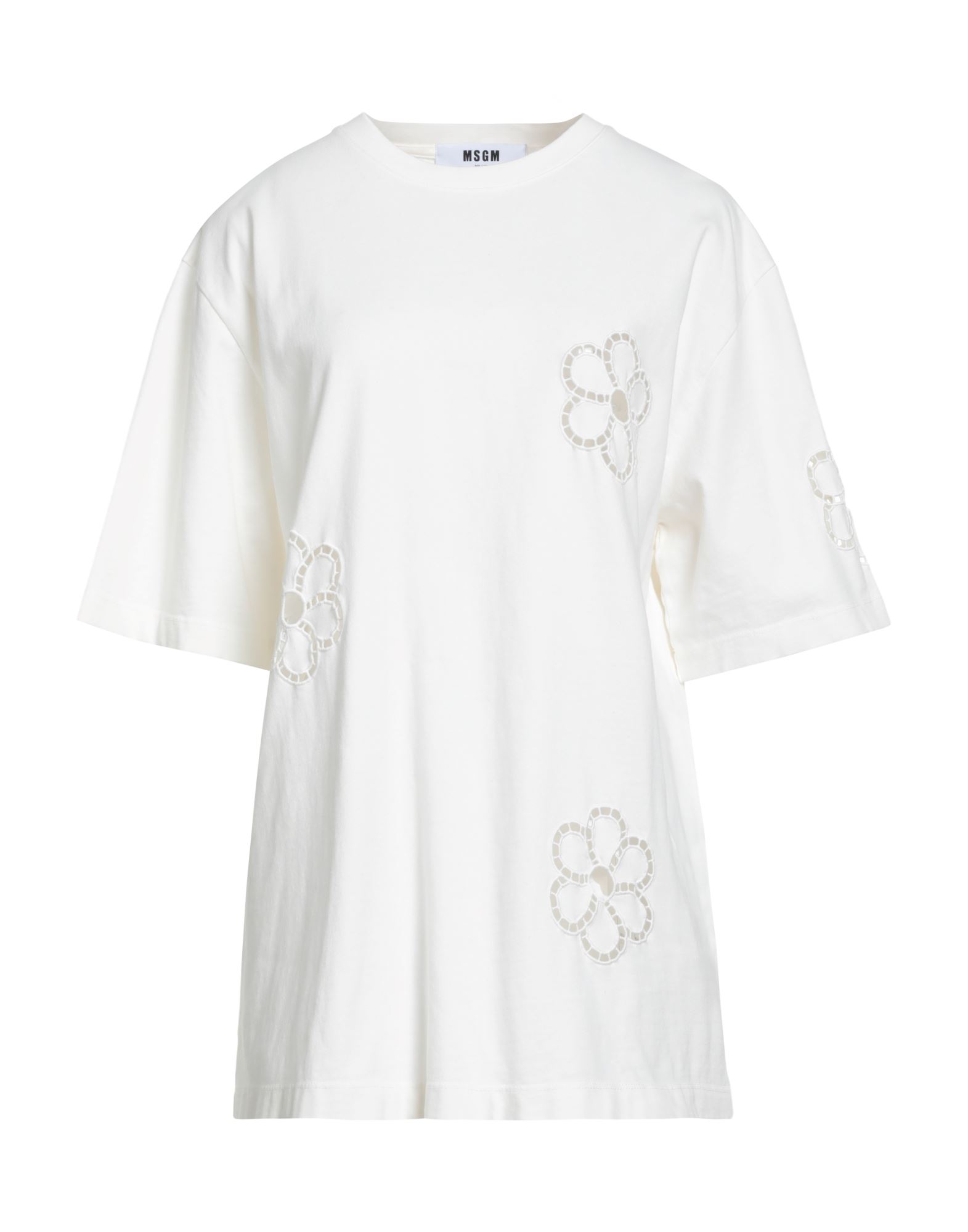 MSGM T-shirts Damen Elfenbein von MSGM