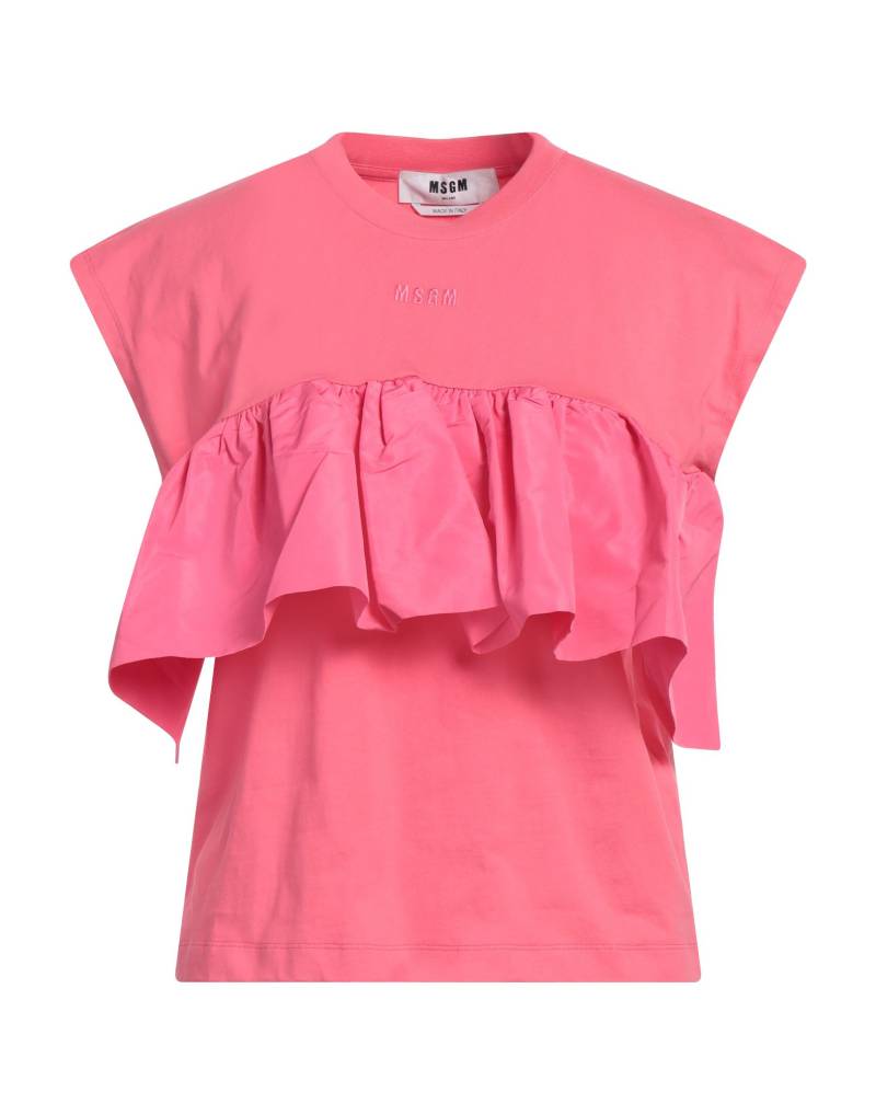 MSGM T-shirts Damen Fuchsia von MSGM