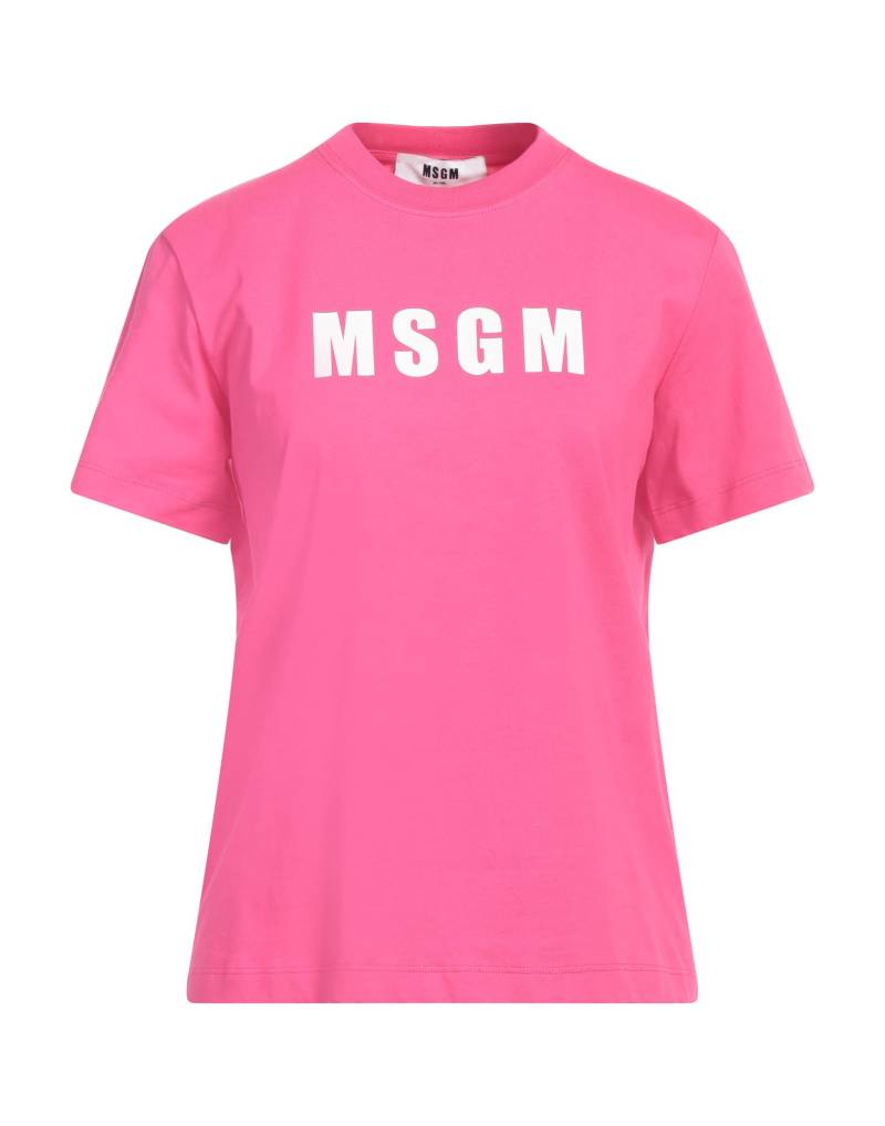 MSGM T-shirts Damen Fuchsia von MSGM