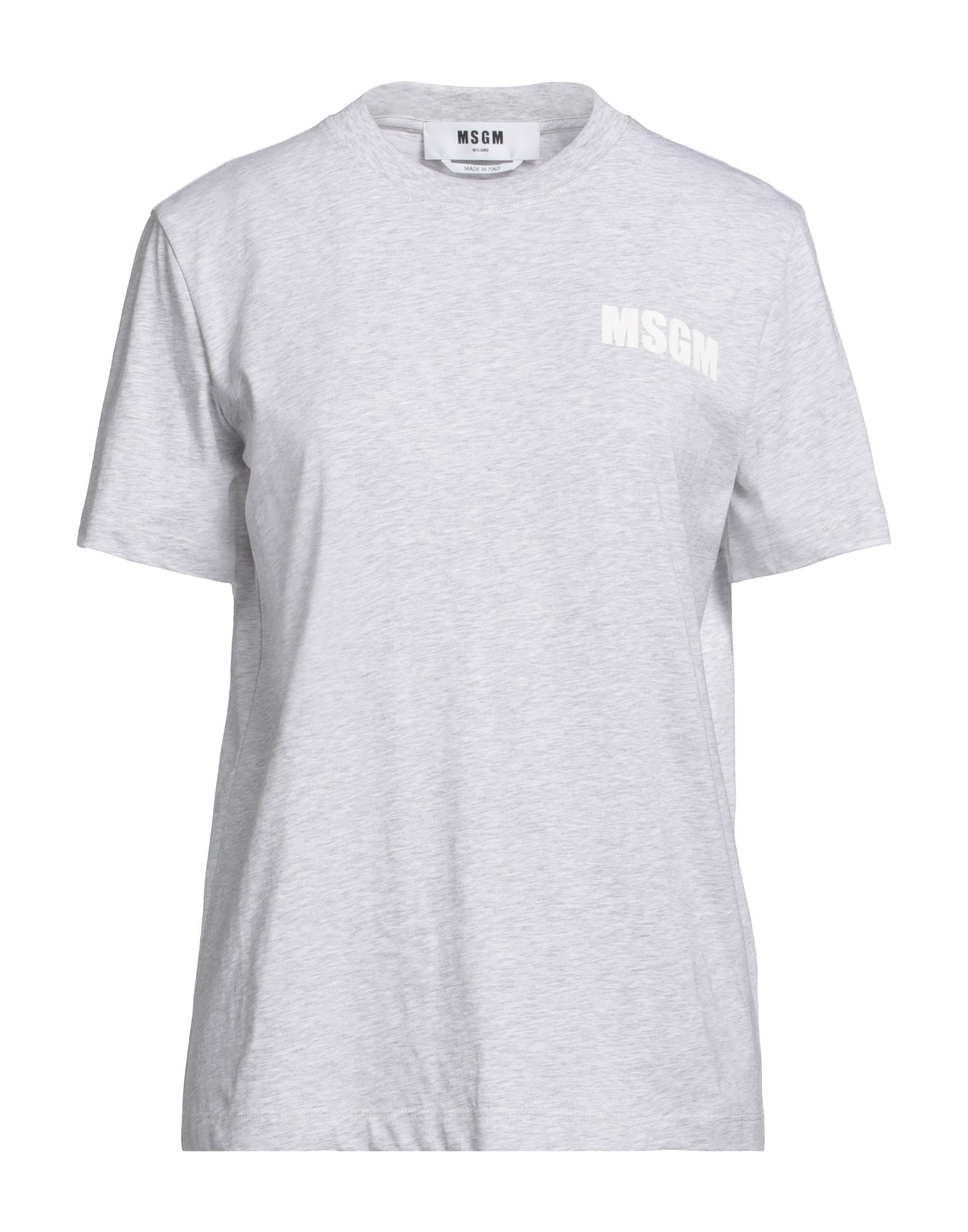 MSGM T-shirts Damen Hellgrau von MSGM