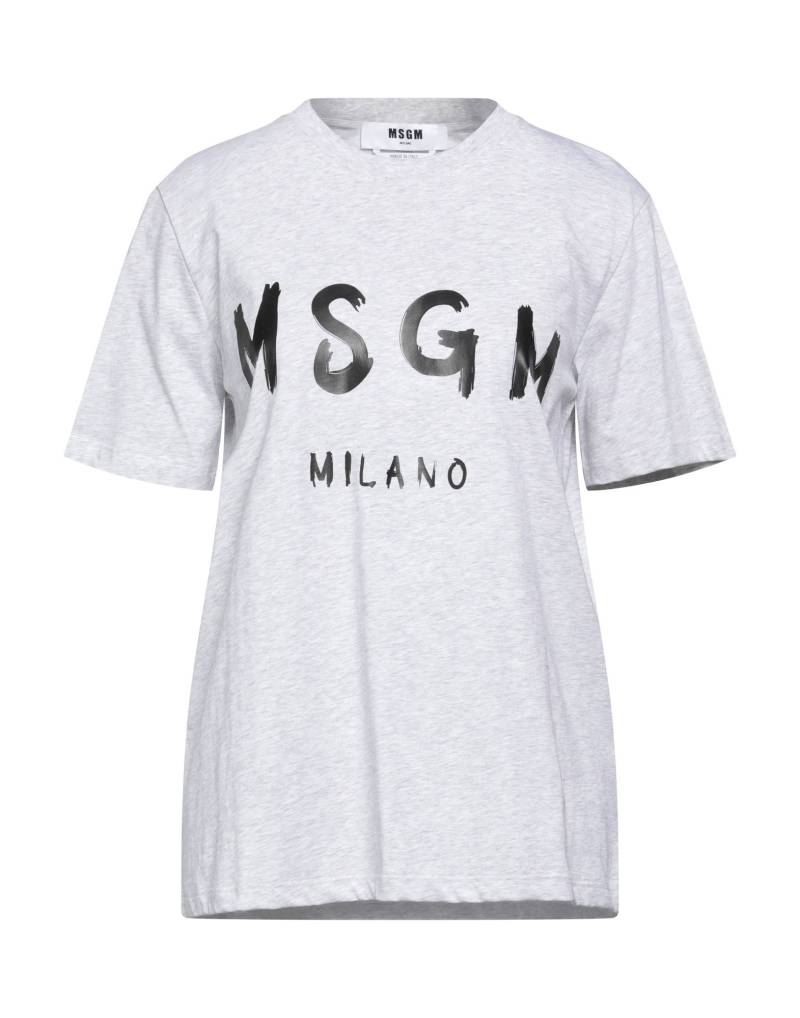 MSGM T-shirts Damen Hellgrau von MSGM