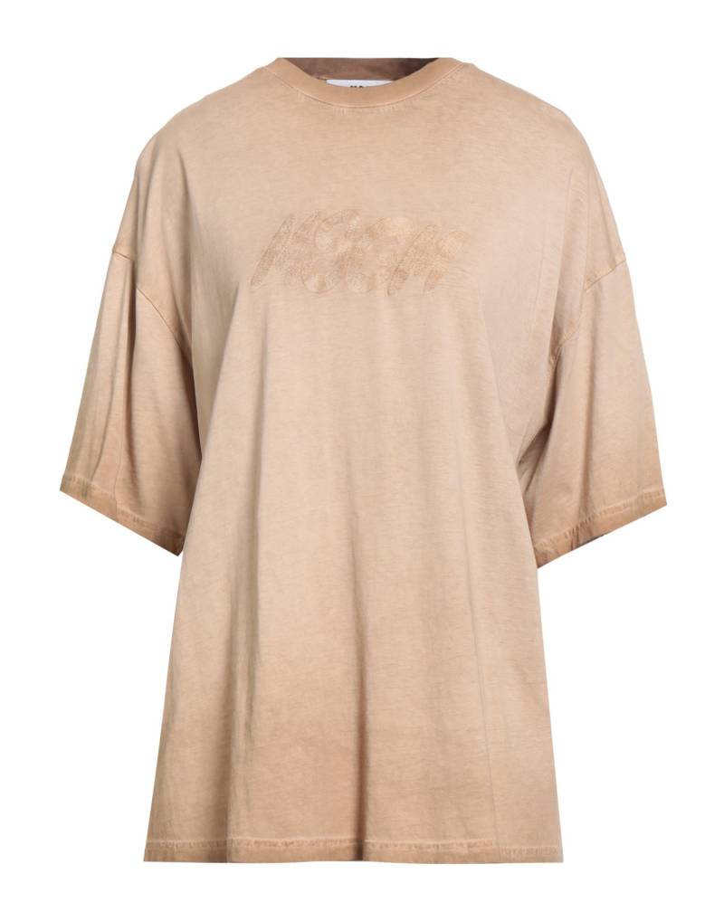MSGM T-shirts Damen Kamel von MSGM