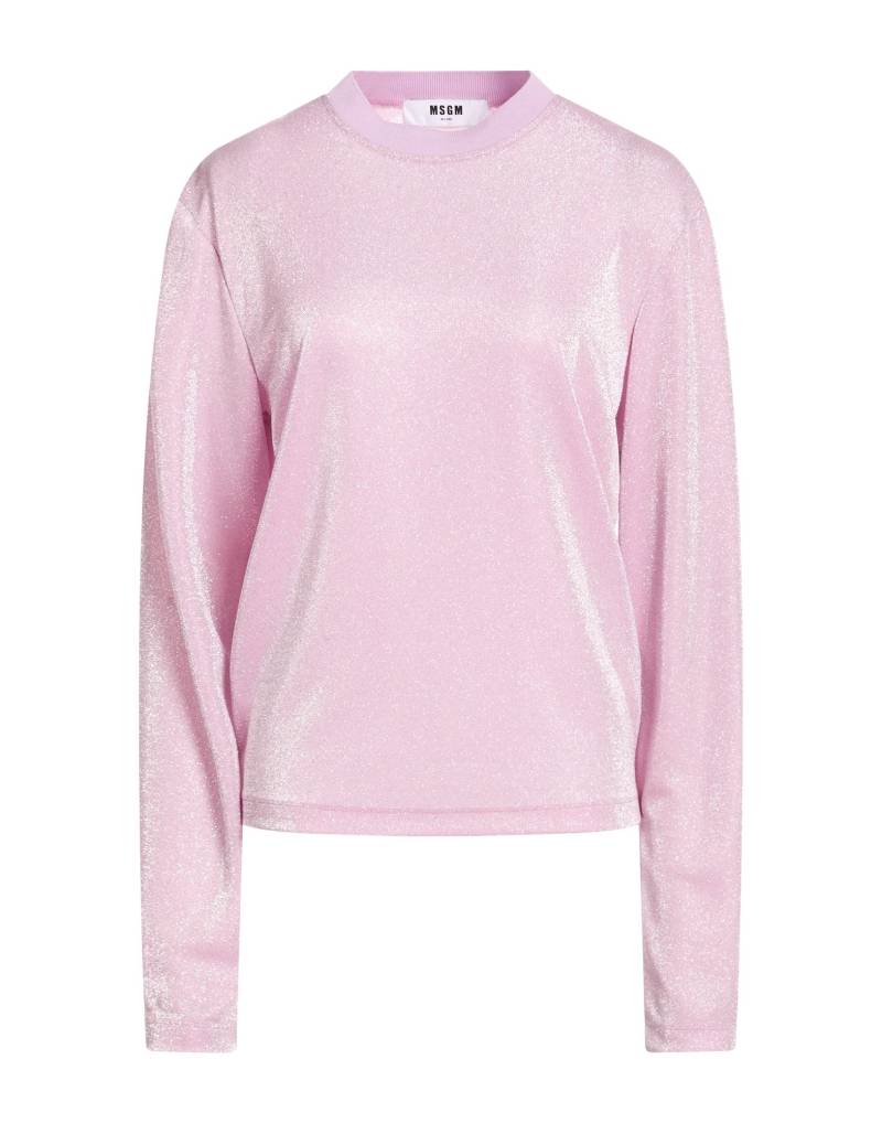 MSGM T-shirts Damen Lila von MSGM