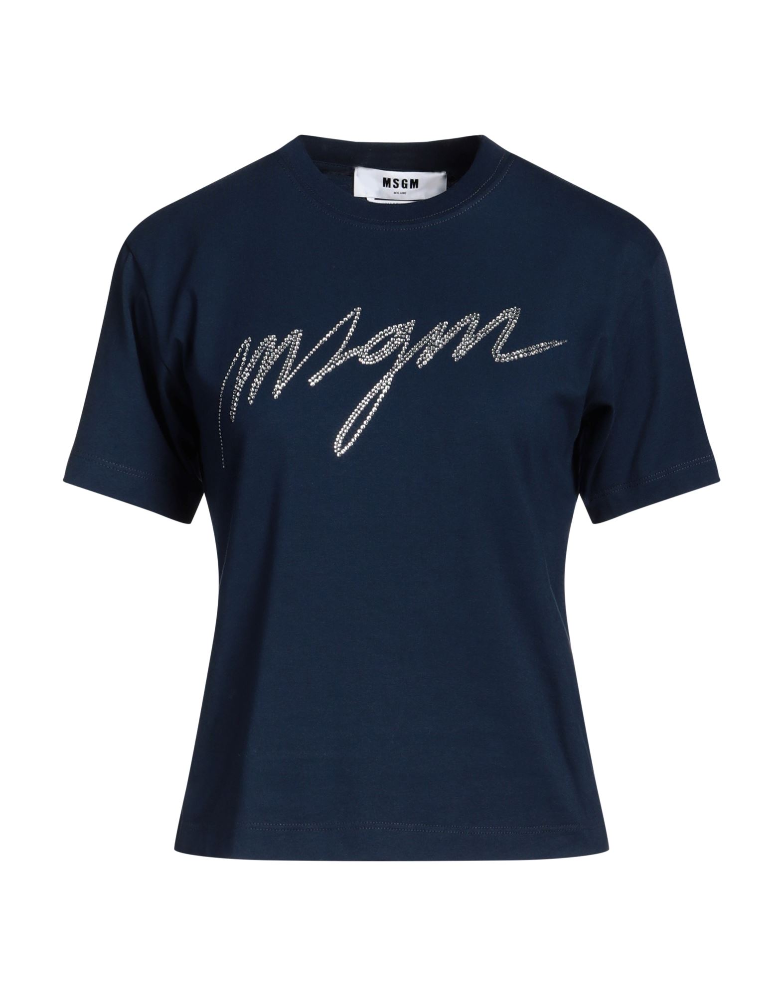 MSGM T-shirts Damen Marineblau von MSGM