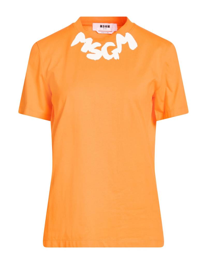 MSGM T-shirts Damen Orange von MSGM