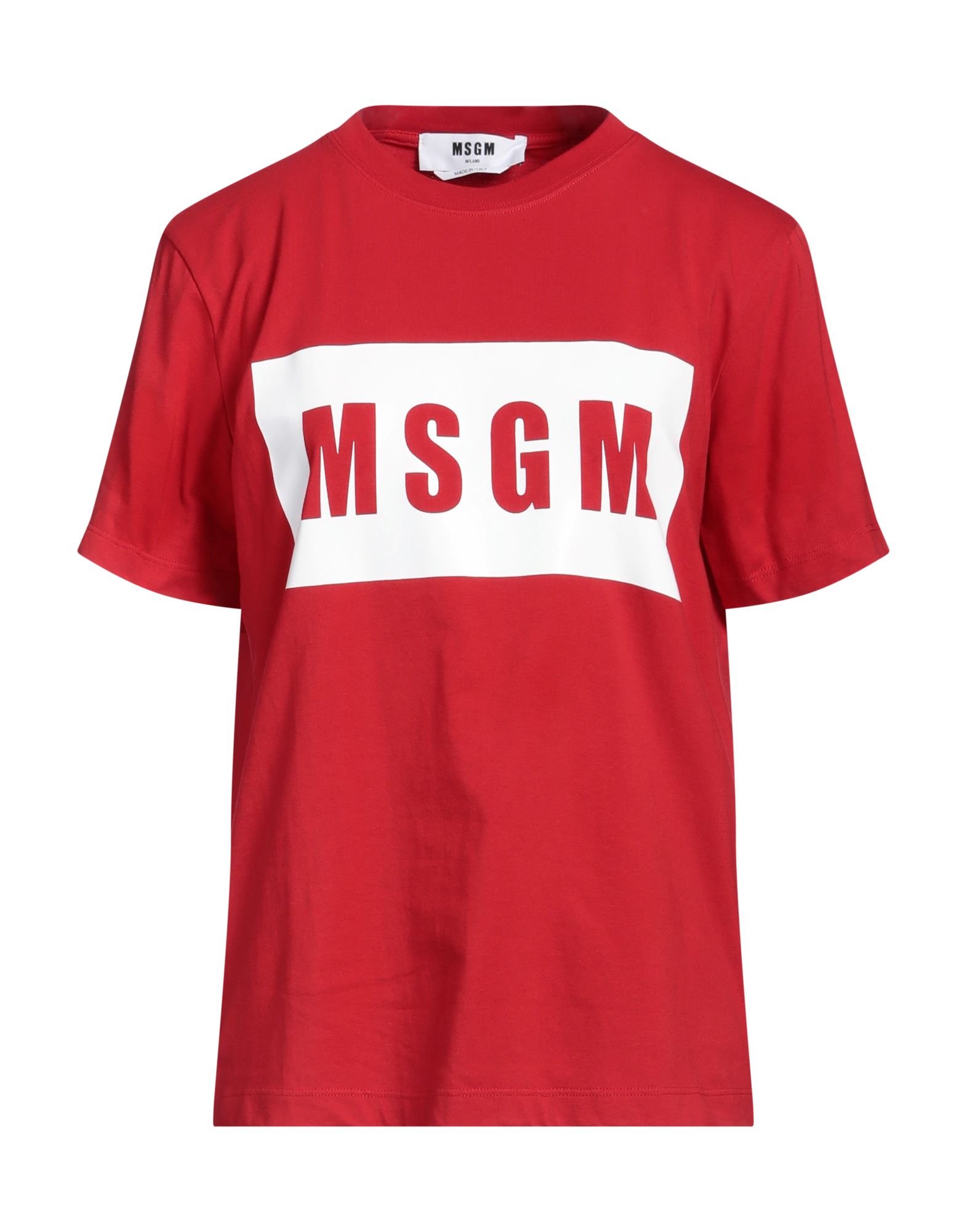 MSGM T-shirts Damen Rot von MSGM