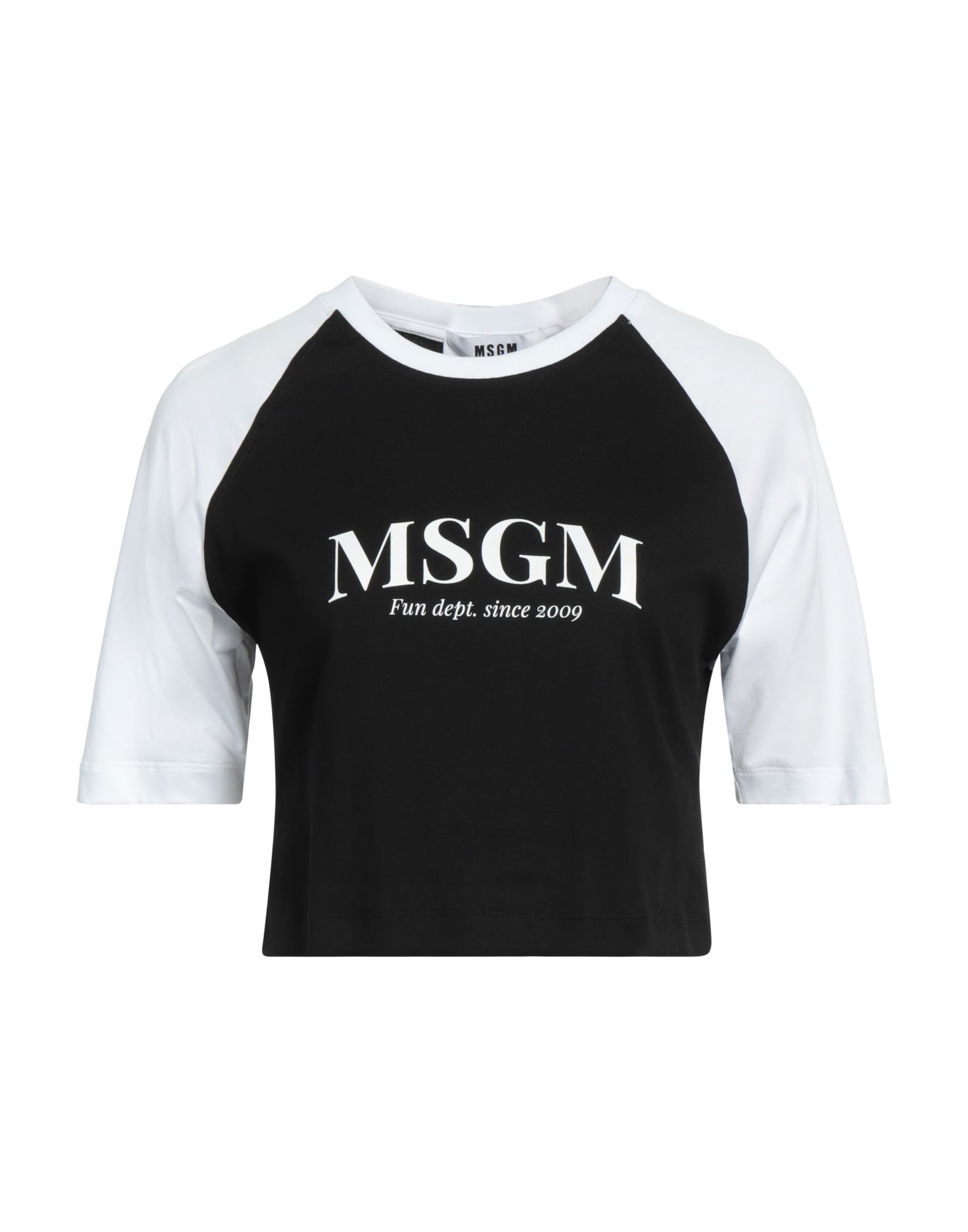 MSGM T-shirts Damen Schwarz von MSGM